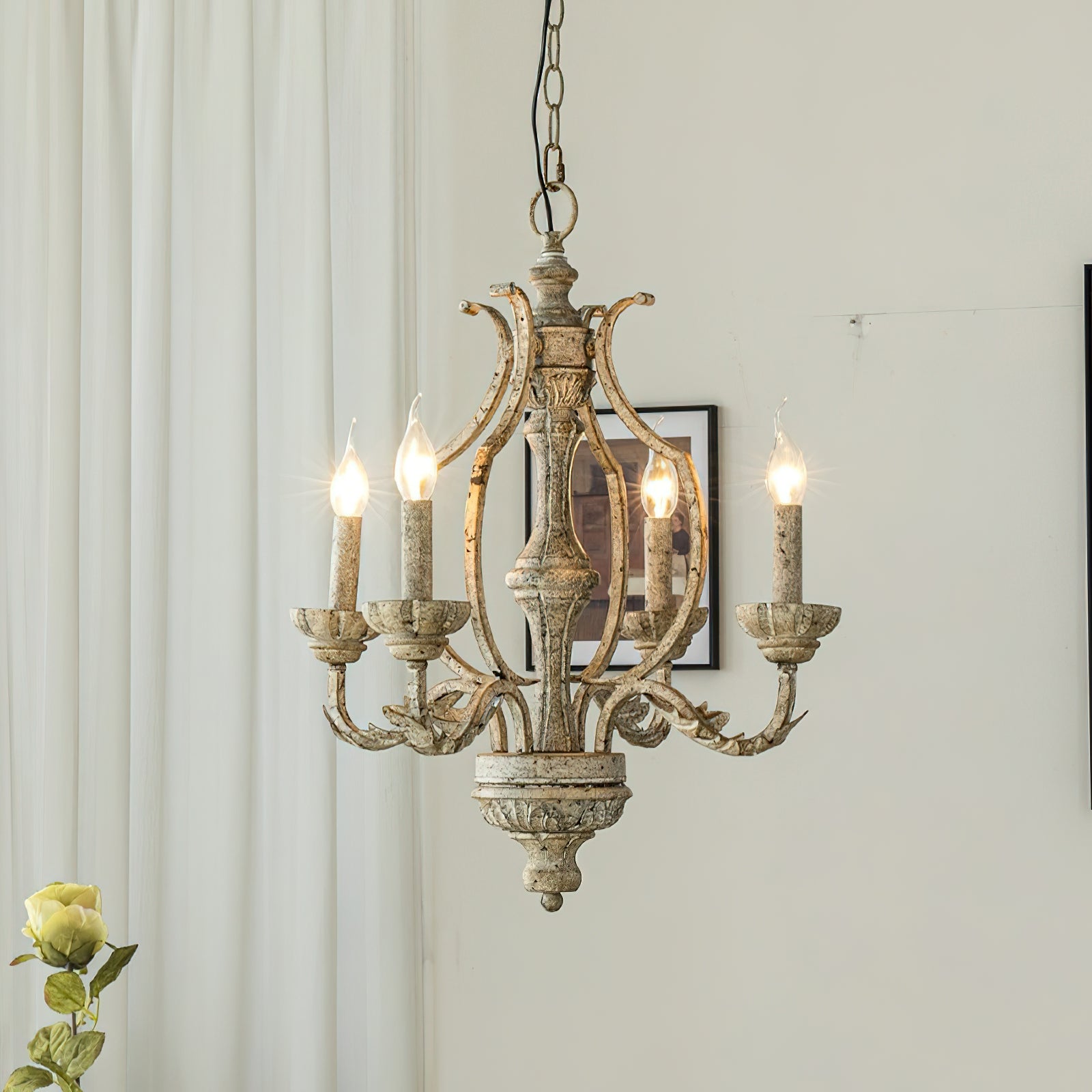Orinira Vintage Industrial Wood Pendant Lamp - Letslighting