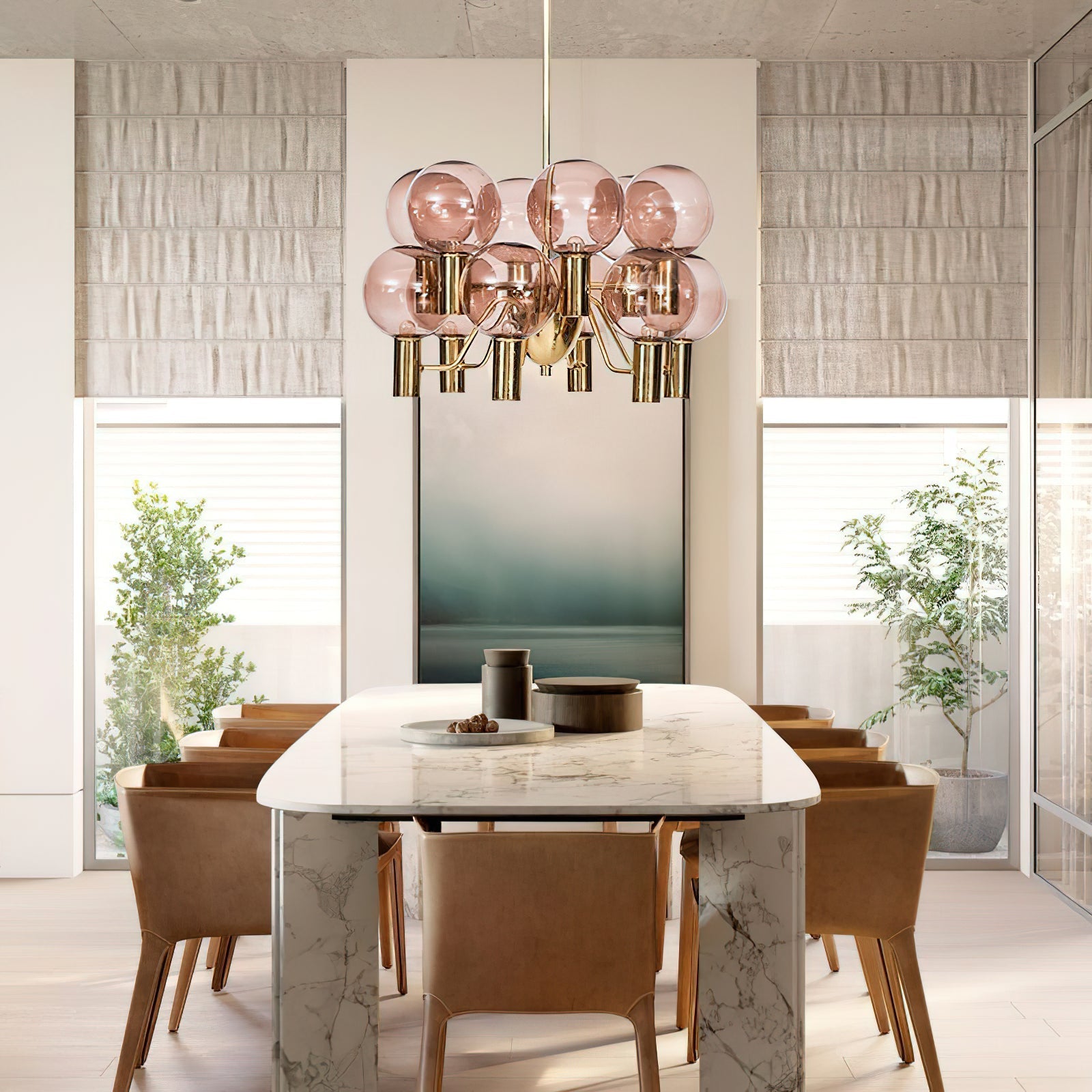Evmarara Postmodern Luxury Glass Chandelier - Letslighting