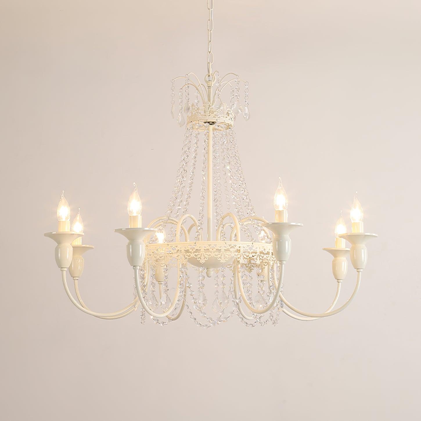 Lustra Chandelier Crystal Tassels - Letslighting