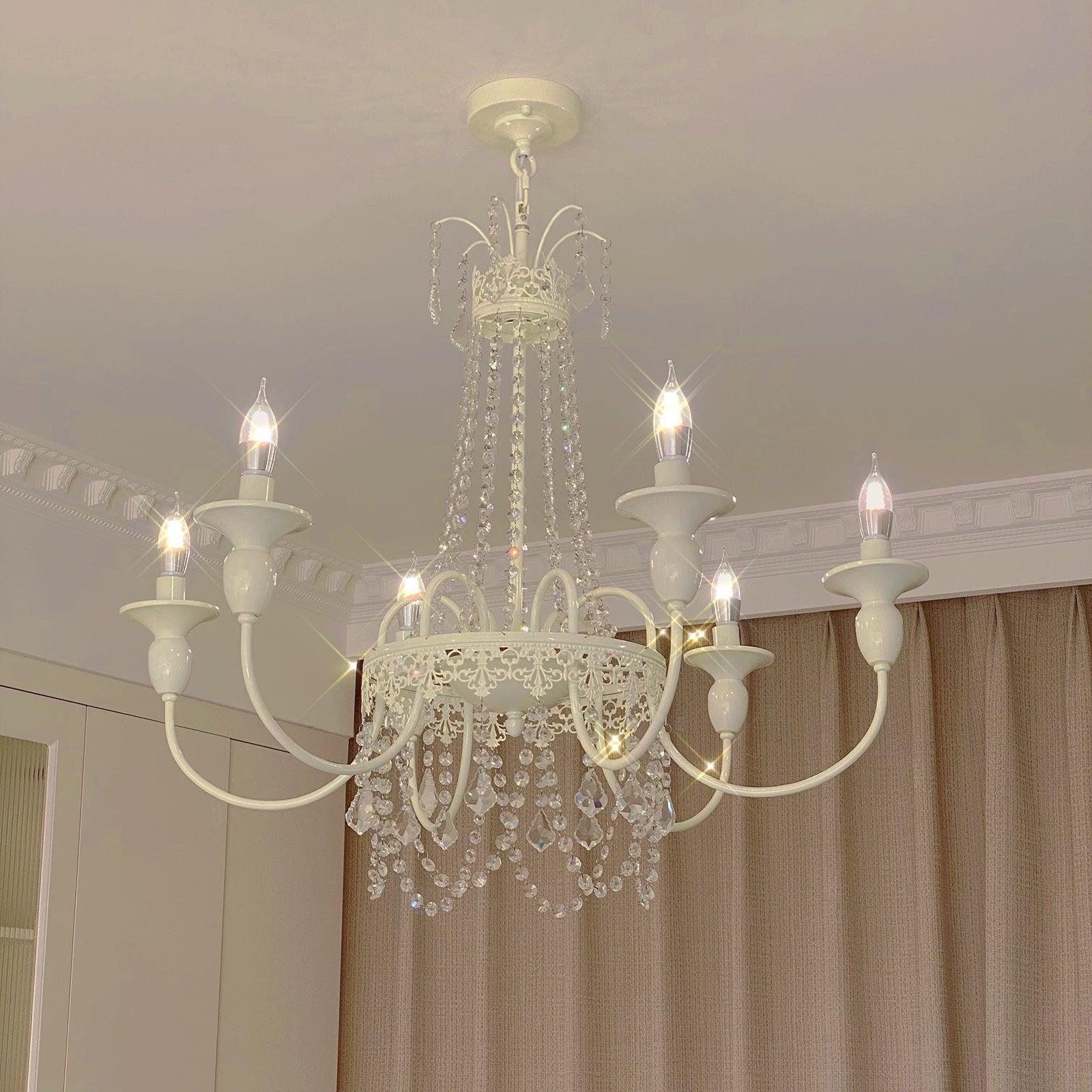 Lustra Chandelier Crystal Tassels - Letslighting