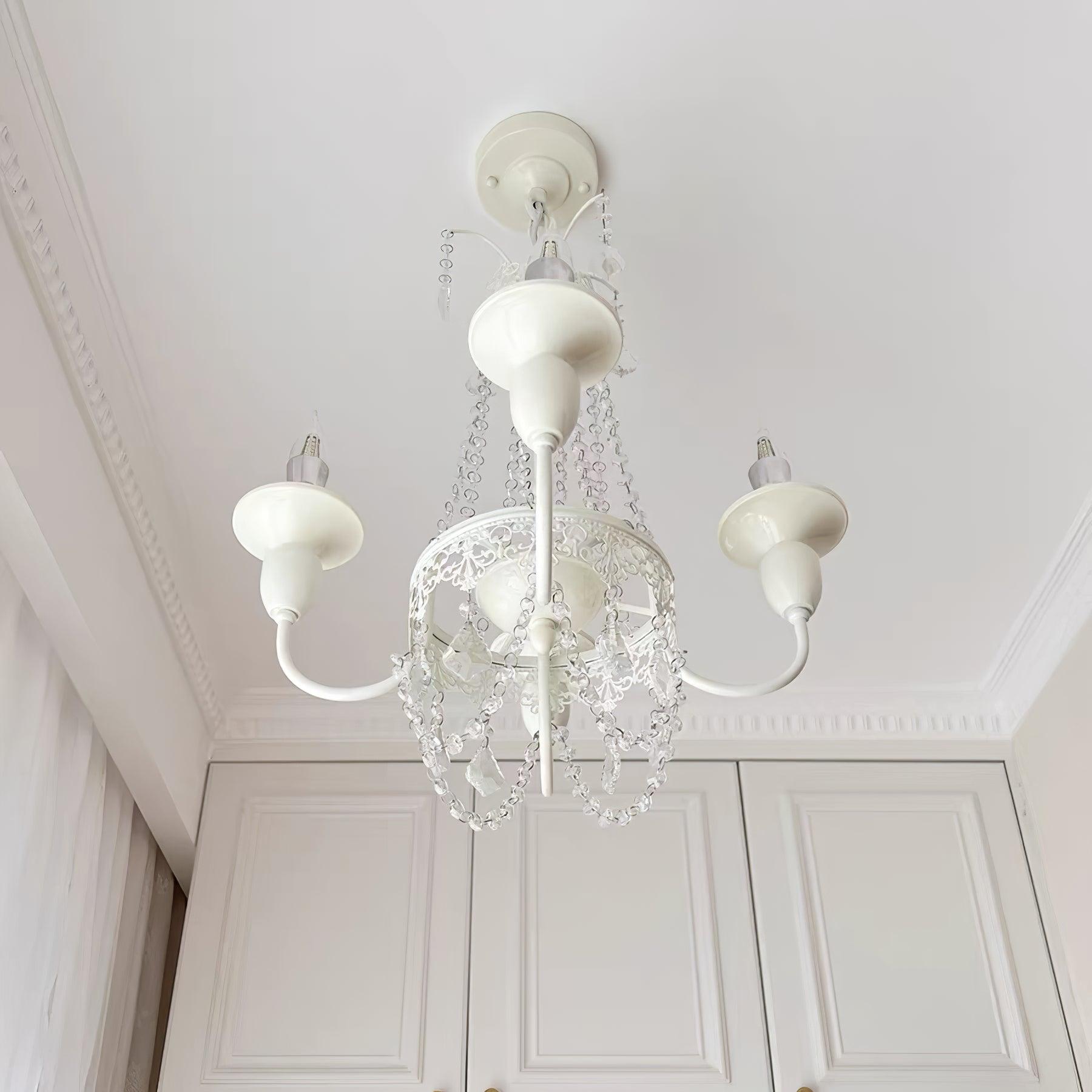Lustra Chandelier Crystal Tassels - Letslighting