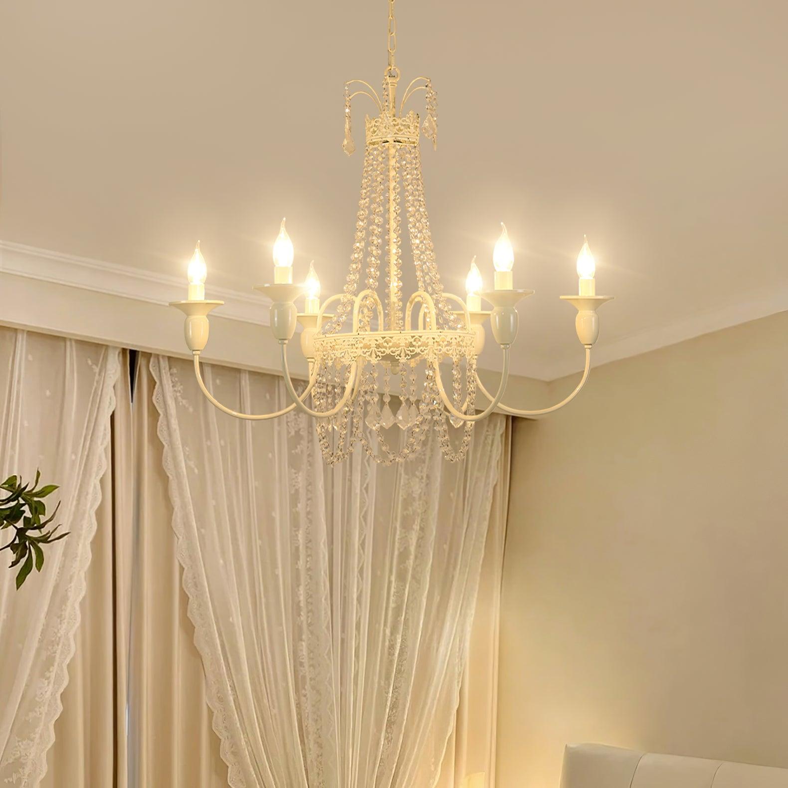 Lustra Chandelier Crystal Tassels - Letslighting