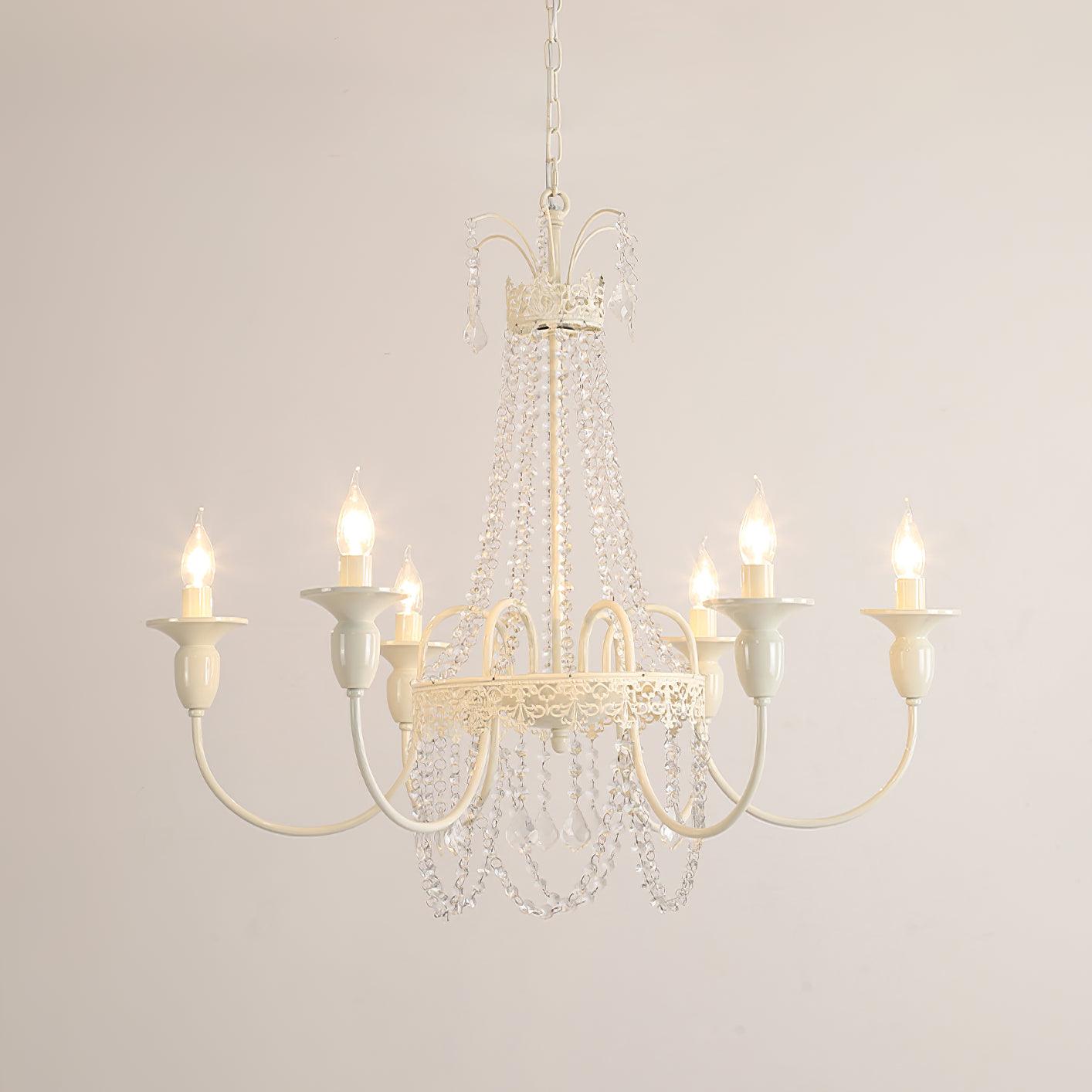 Lustra Chandelier Crystal Tassels - Letslighting