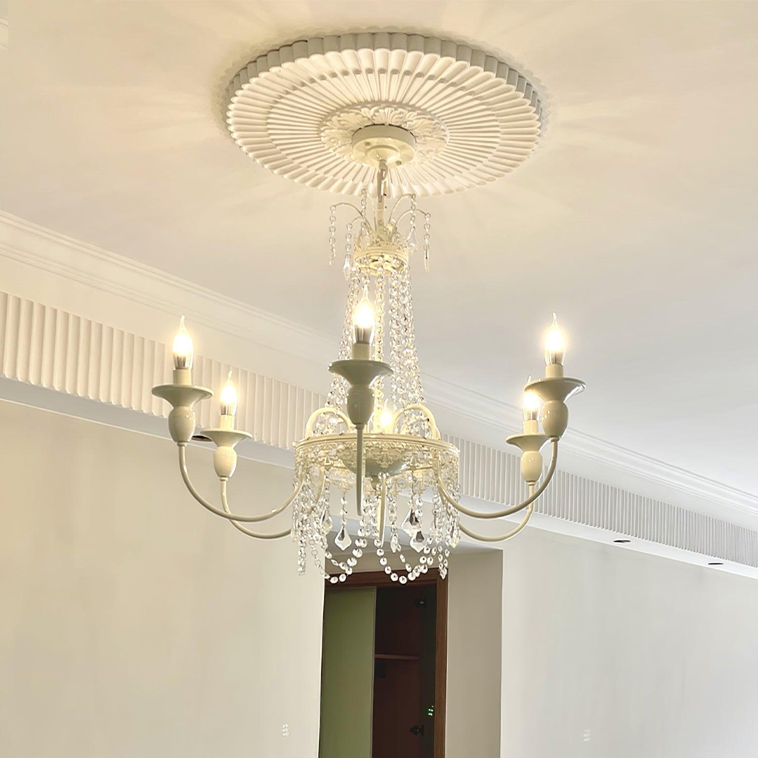 Lustra Chandelier Crystal Tassels - Letslighting