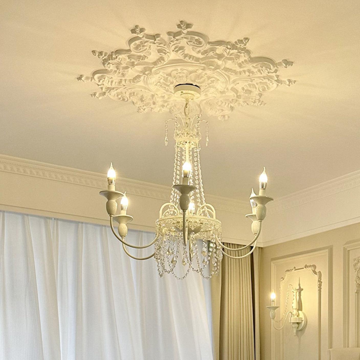 Lustra Chandelier Crystal Tassels - Letslighting