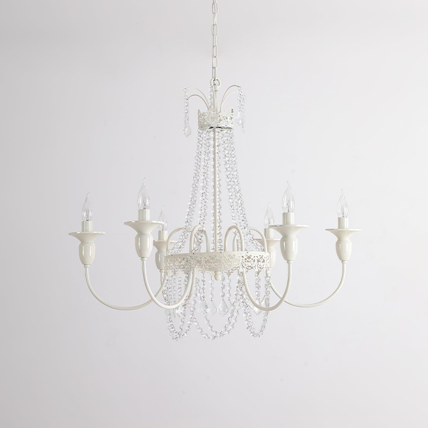 Lustra Chandelier Crystal Tassels - Letslighting