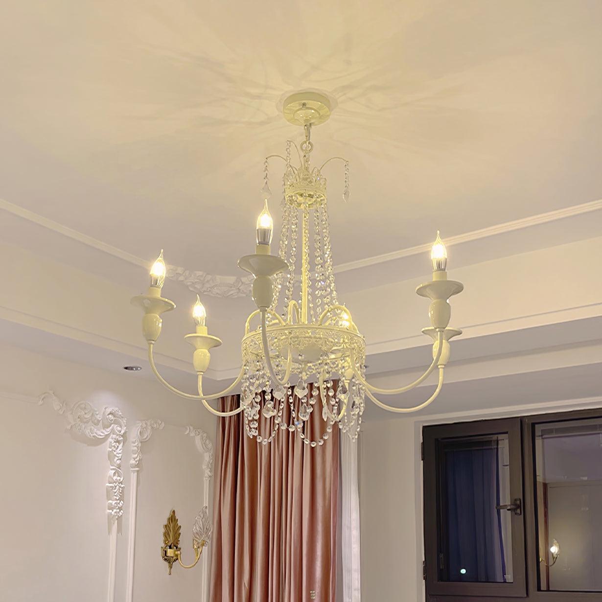 Lustra Chandelier Crystal Tassels - Letslighting