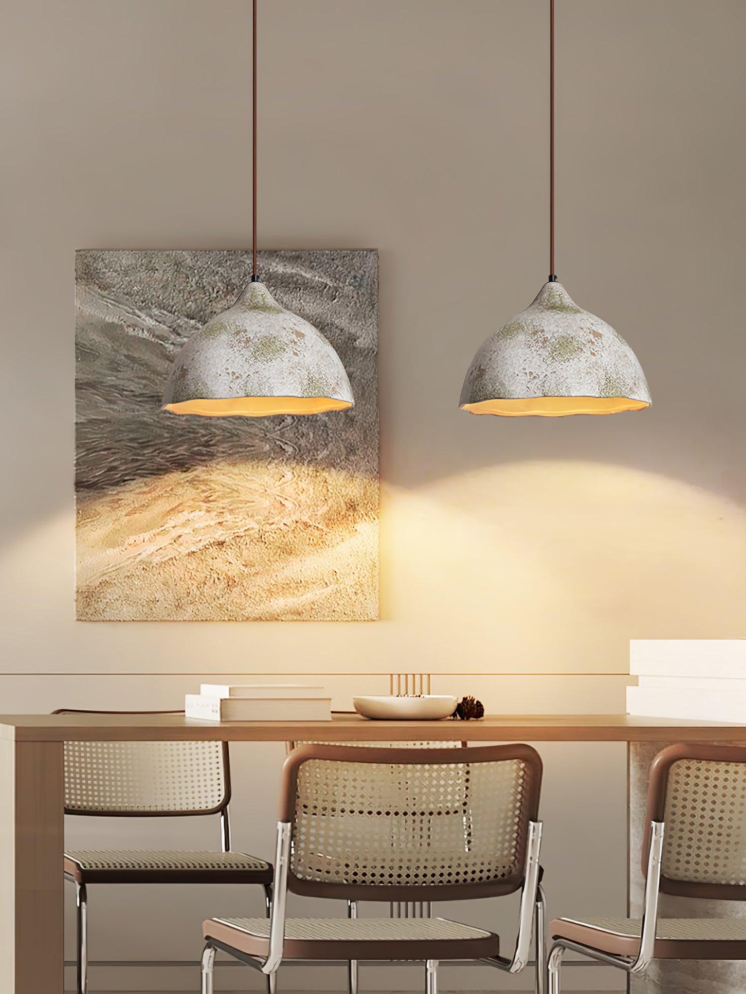Moss Minimalist Wood Pendant Light - Letslighting