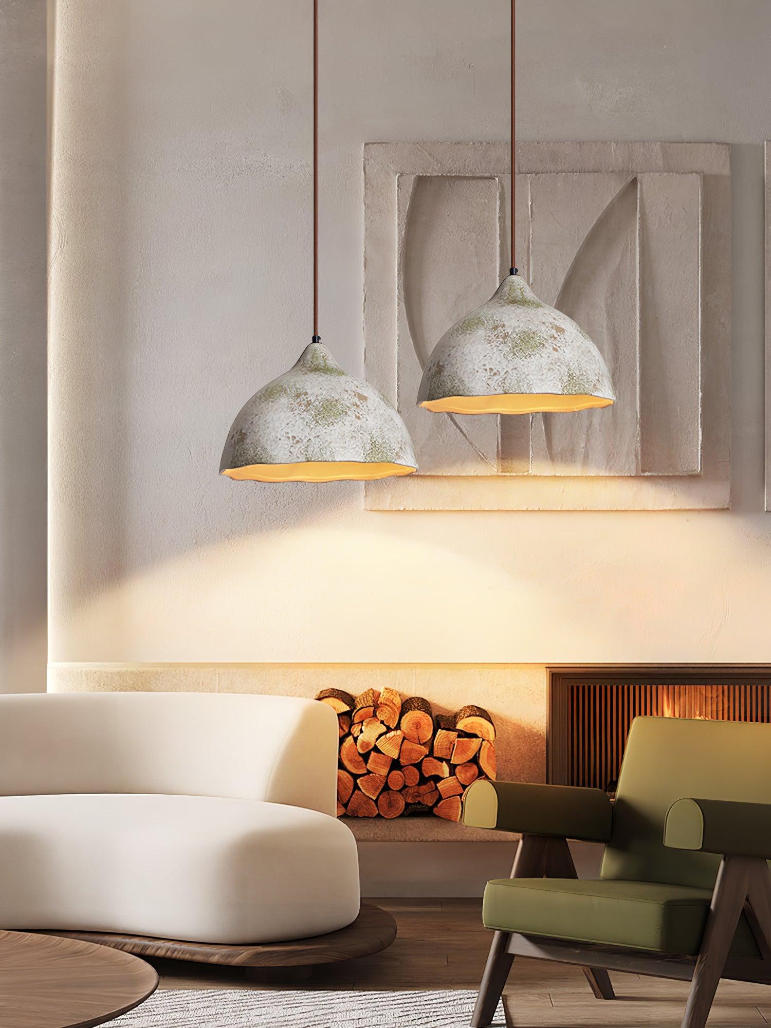 Moss Minimalist Wood Pendant Light - Letslighting