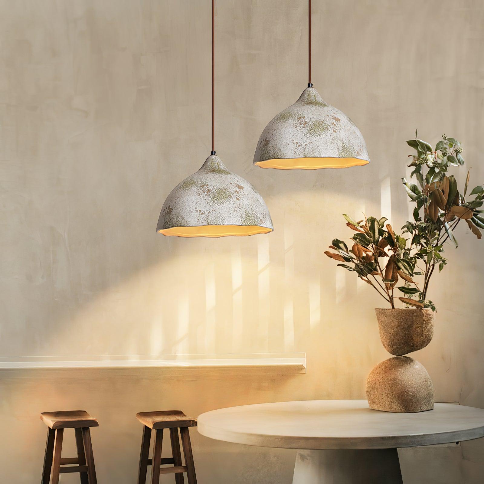 Moss Minimalist Wood Pendant Light - Letslighting