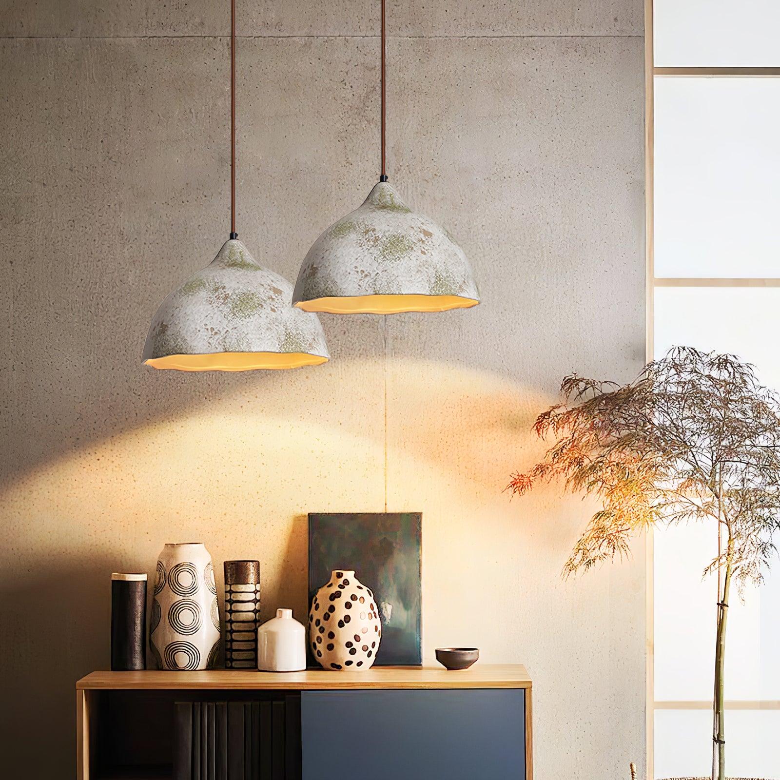 Moss Minimalist Wood Pendant Light - Letslighting