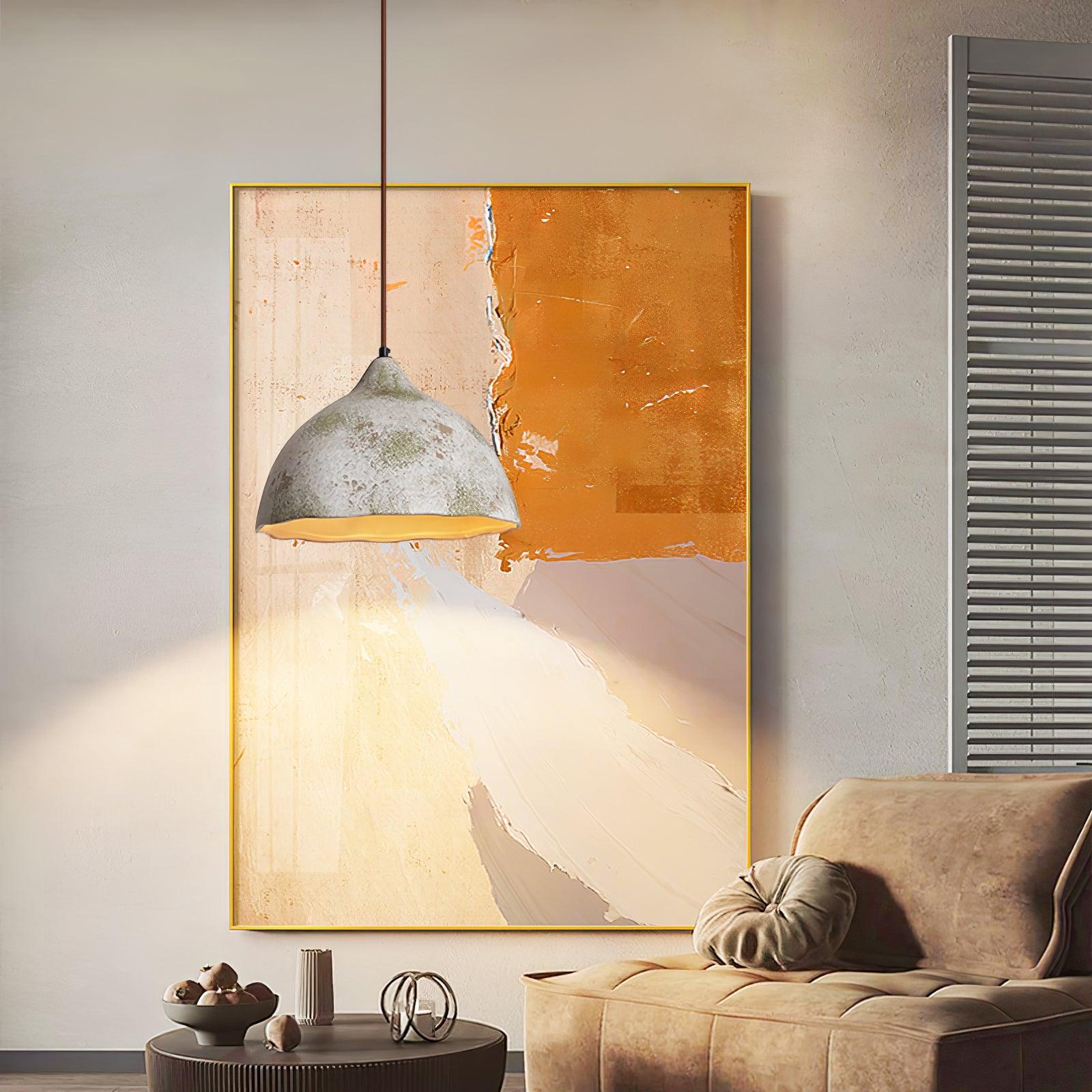 Moss Minimalist Wood Pendant Light - Letslighting