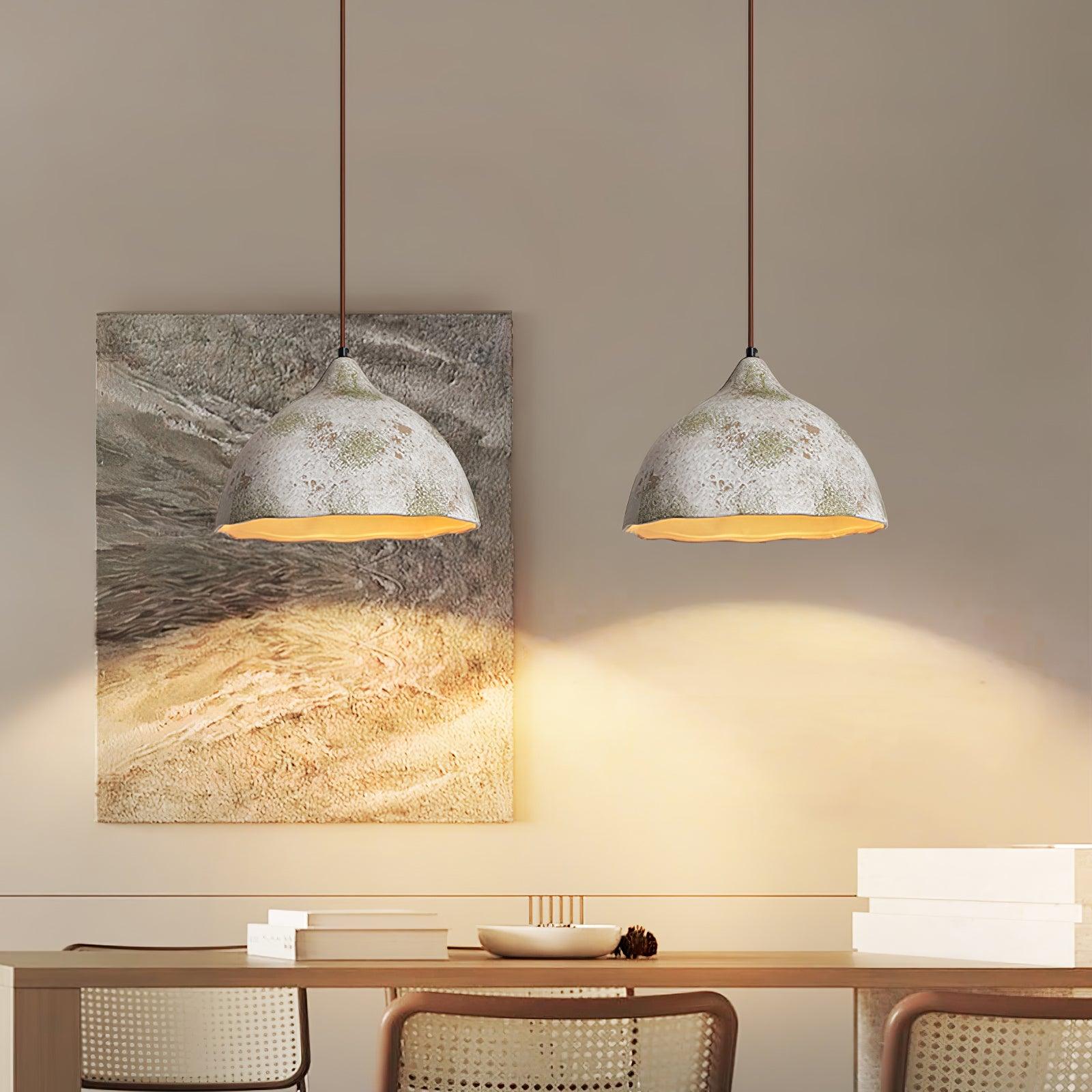 Moss Minimalist Wood Pendant Light - Letslighting