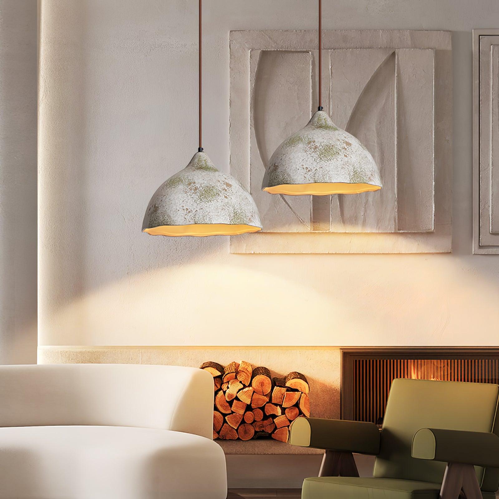 Moss Minimalist Wood Pendant Light - Letslighting
