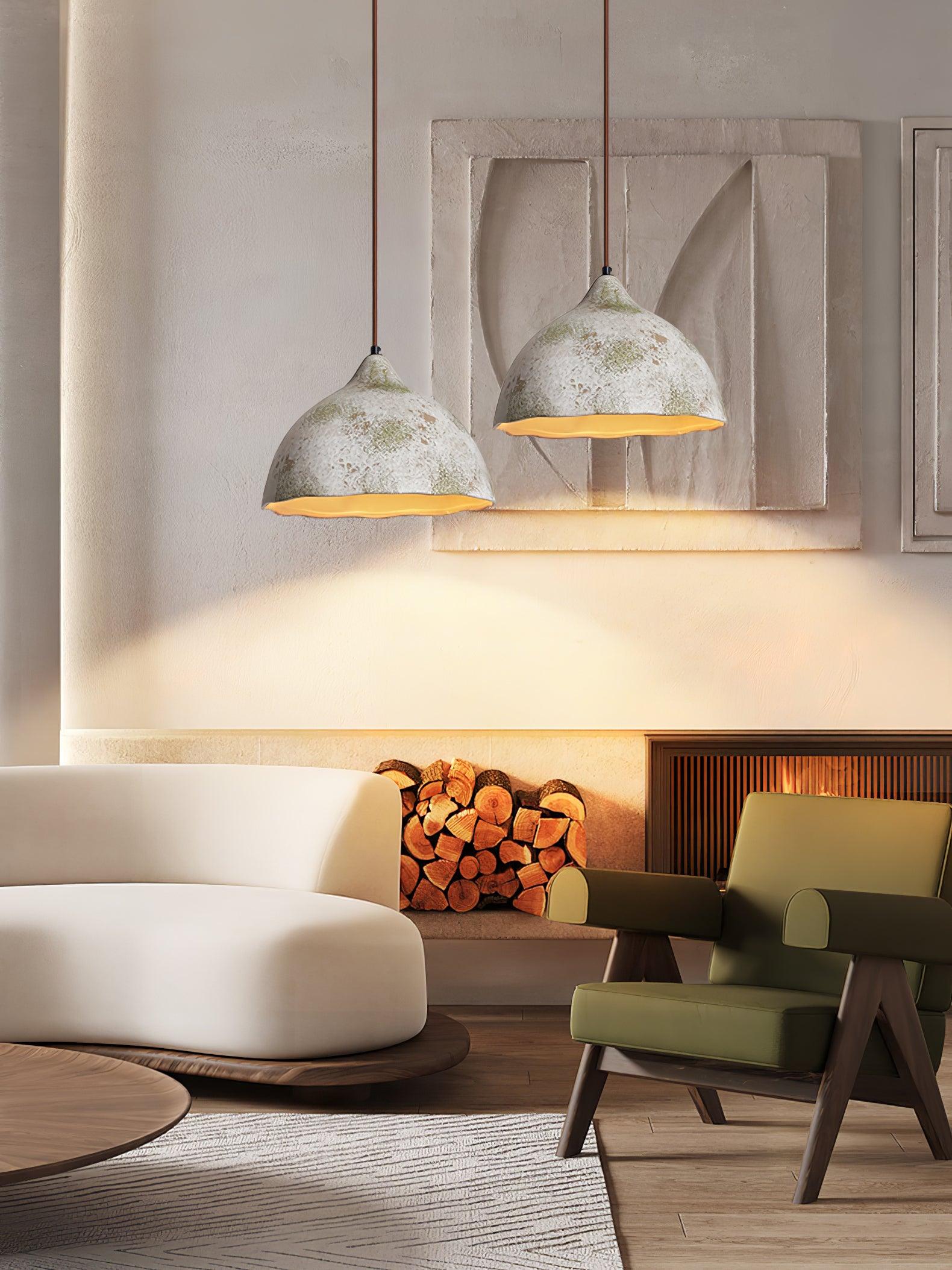 Moss Minimalist Wood Pendant Light - Letslighting
