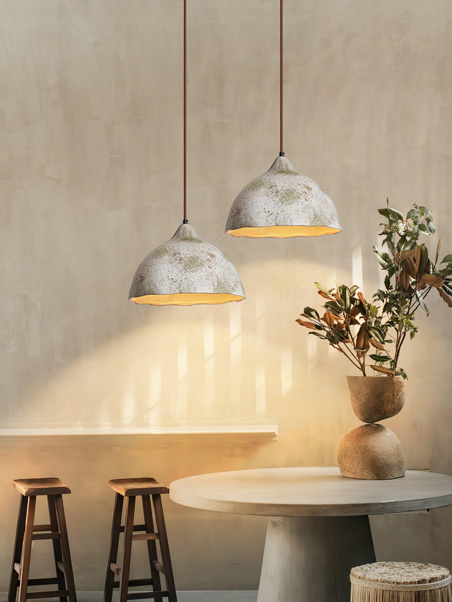 Moss Minimalist Wood Pendant Light - Letslighting