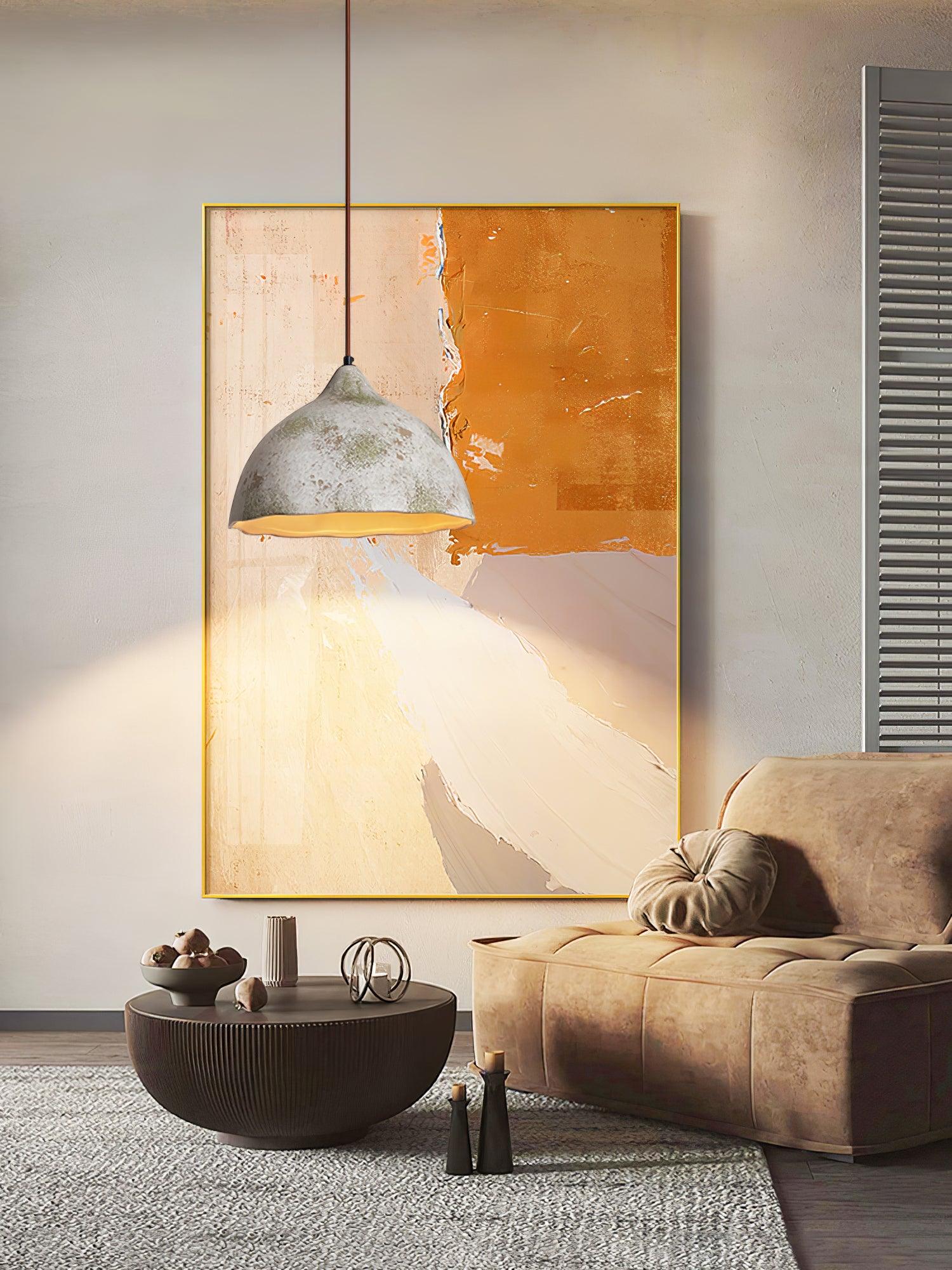 Moss Minimalist Wood Pendant Light - Letslighting