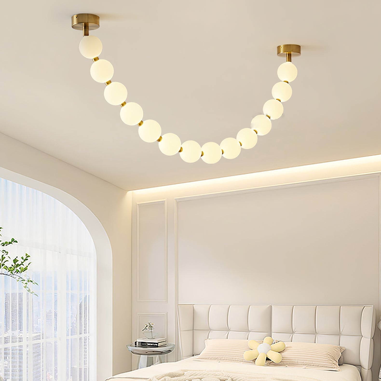 Zalvarin Brass Sputnik Chandelier - Letslighting