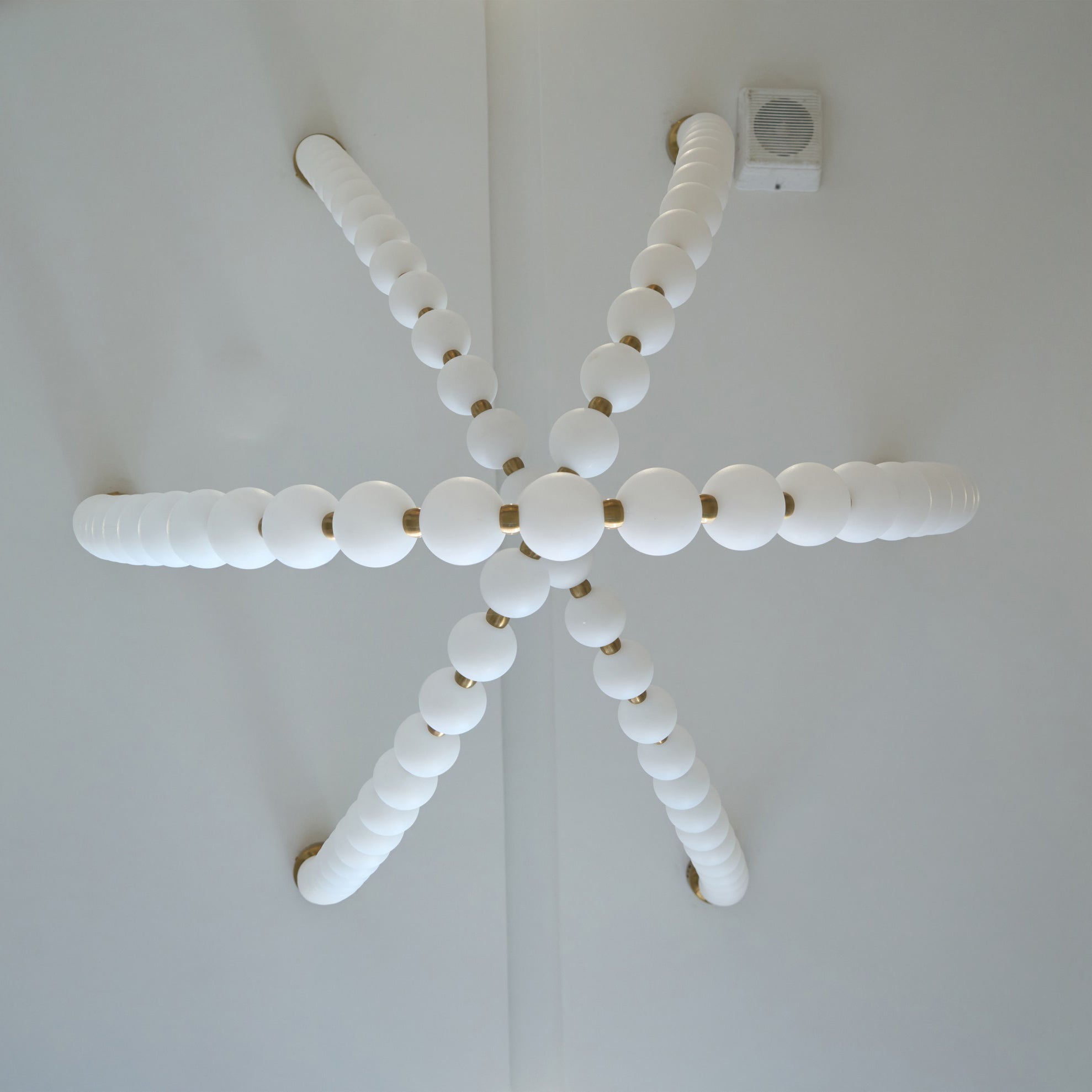 Icarara Modern Minimalist Pearl Necklace Glass Chandelier - Letslighting