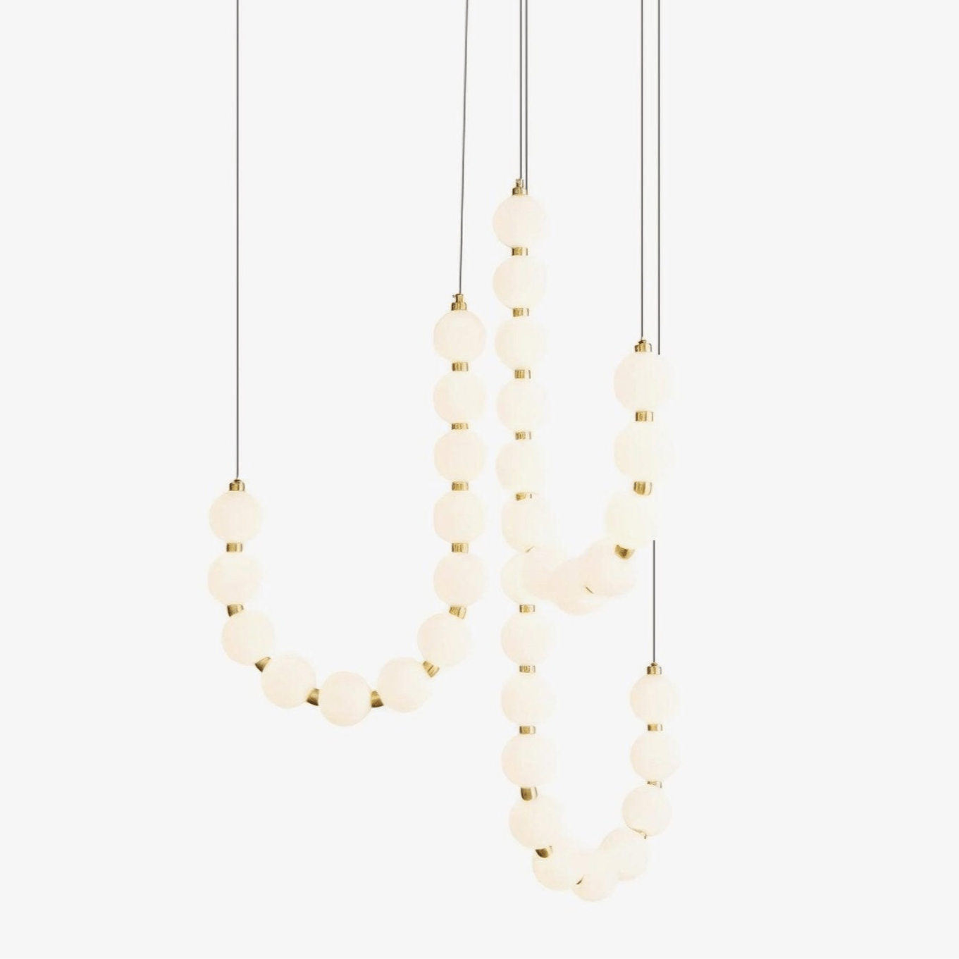Pearl Modernl Glass Chandelier - Letslighting