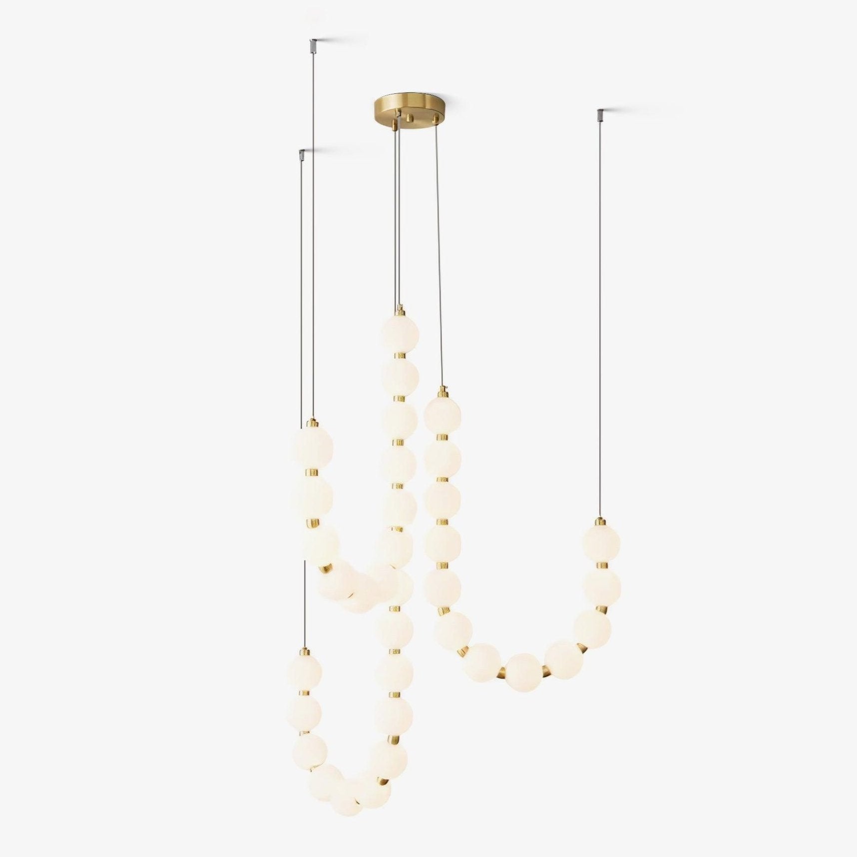 Pearl Modernl Glass Chandelier - Letslighting
