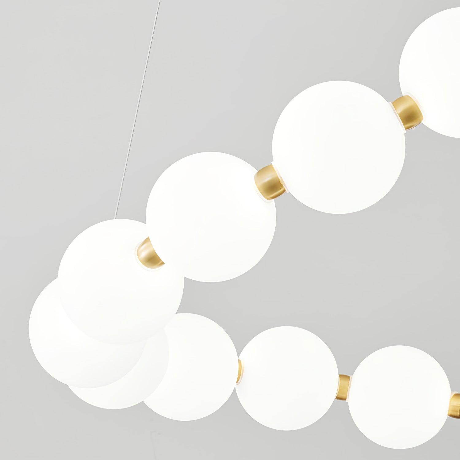 Pearl Modernl Glass Chandelier - Letslighting