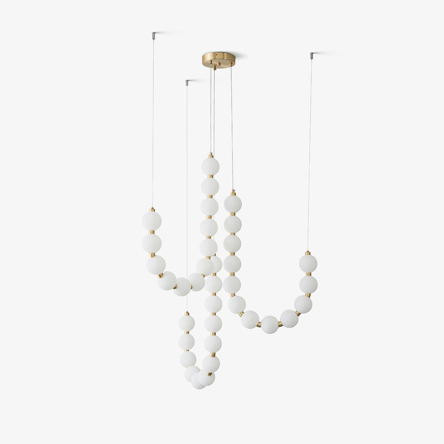 Pearl Modernl Glass Chandelier - Letslighting
