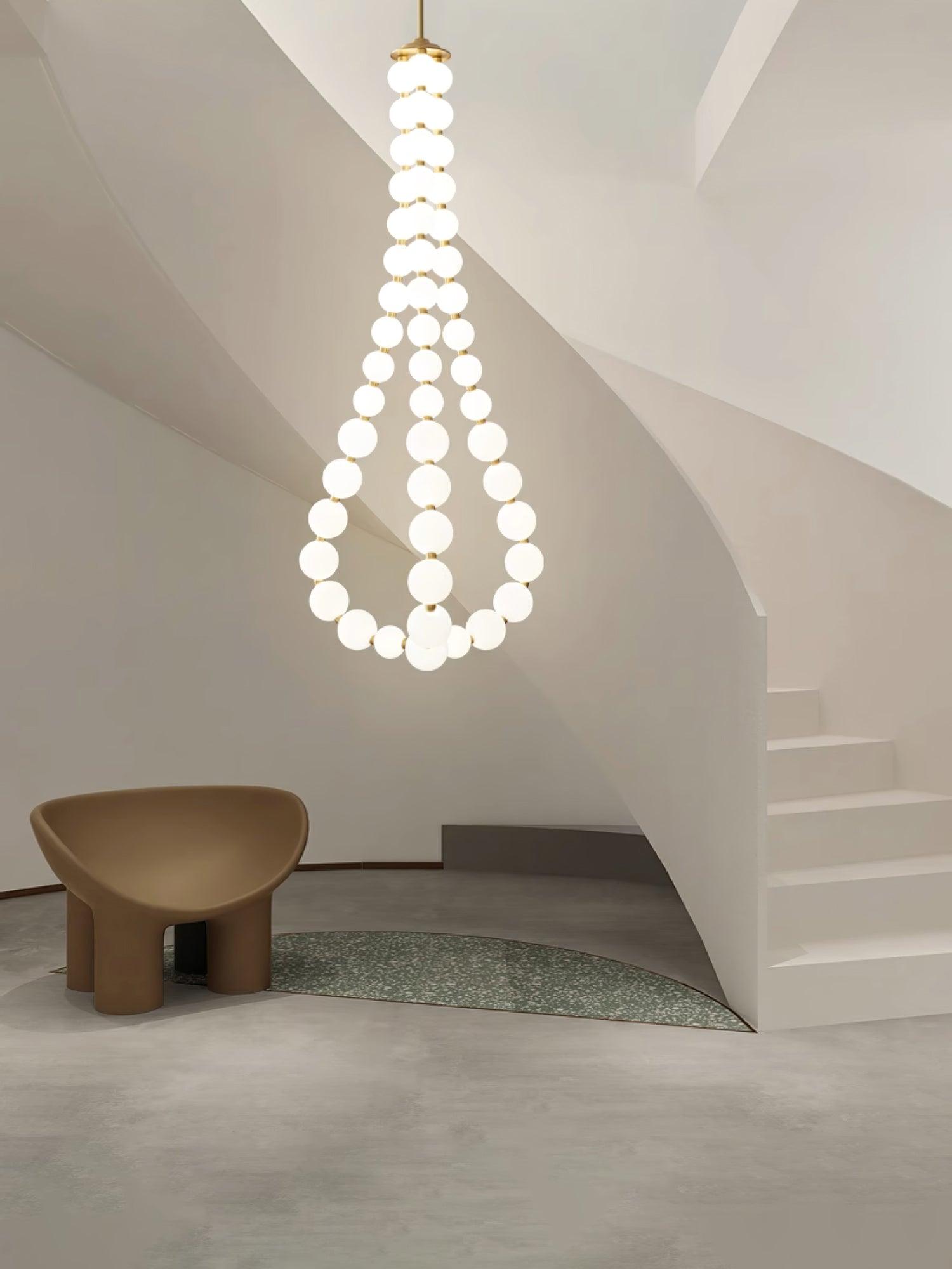 Pearl Modernl Glass Chandelier - Letslighting