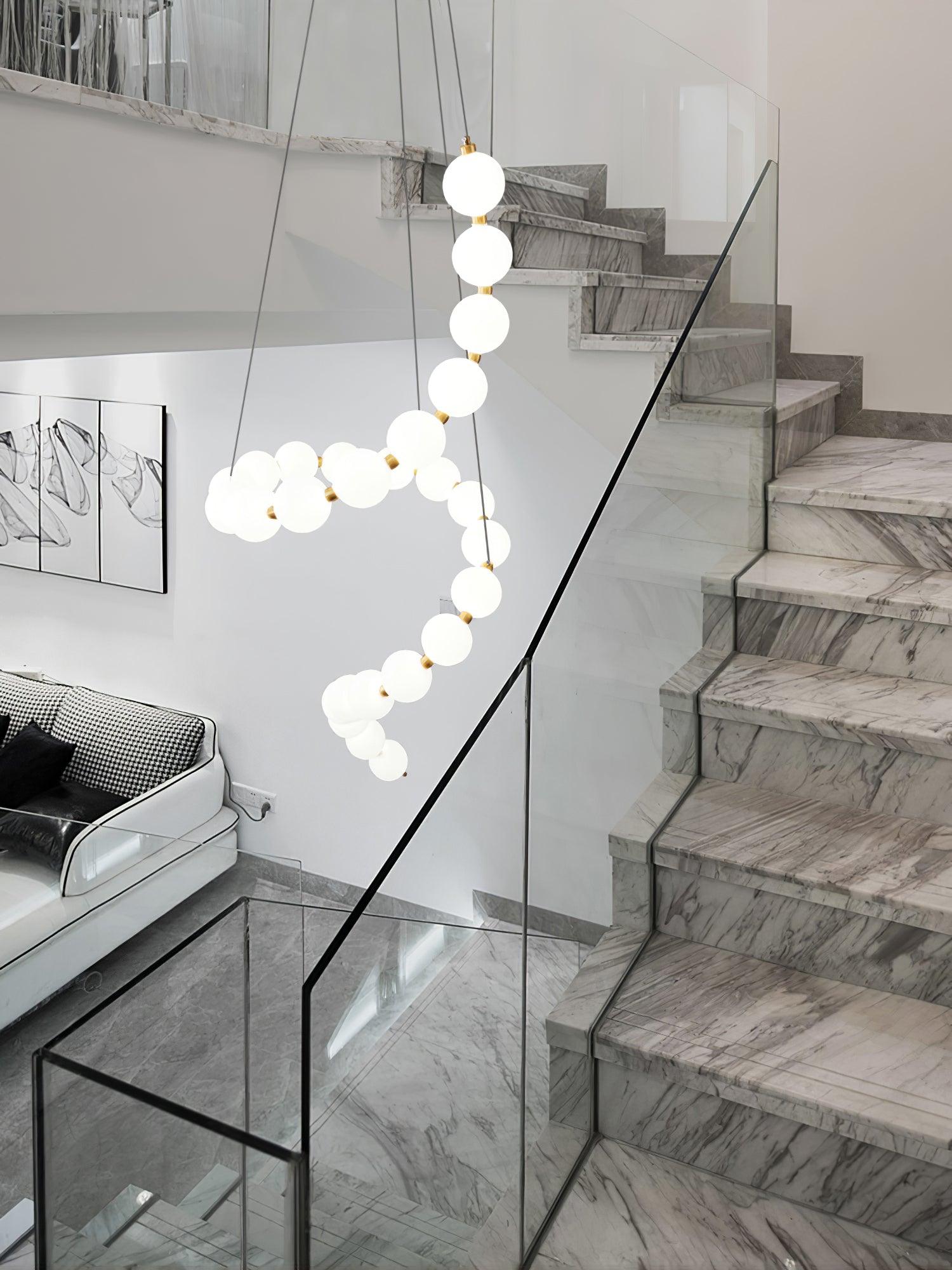 Pearl Modernl Glass Chandelier - Letslighting