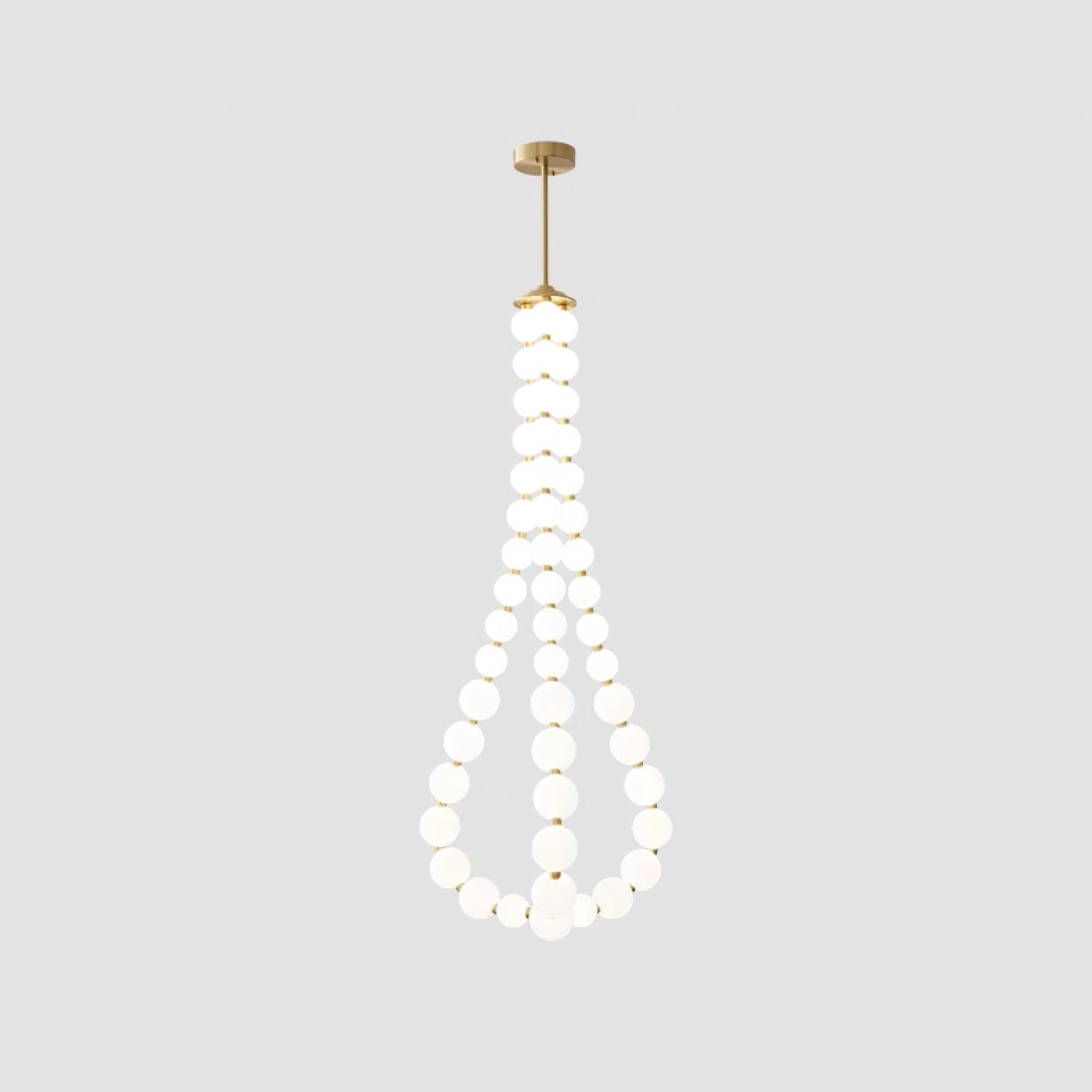 Pearl Modernl Glass Chandelier - Letslighting