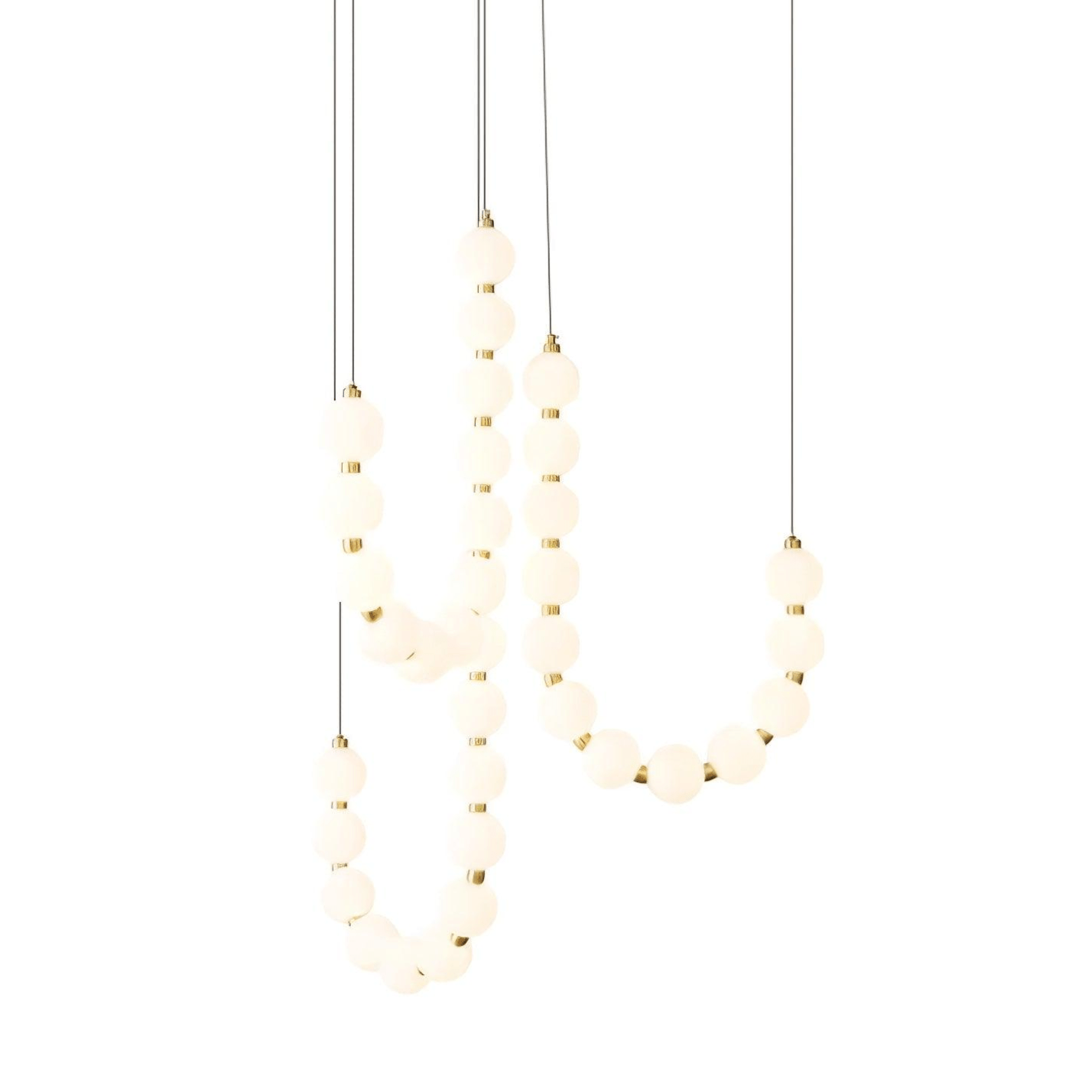 Pearl Modernl Glass Chandelier - Letslighting