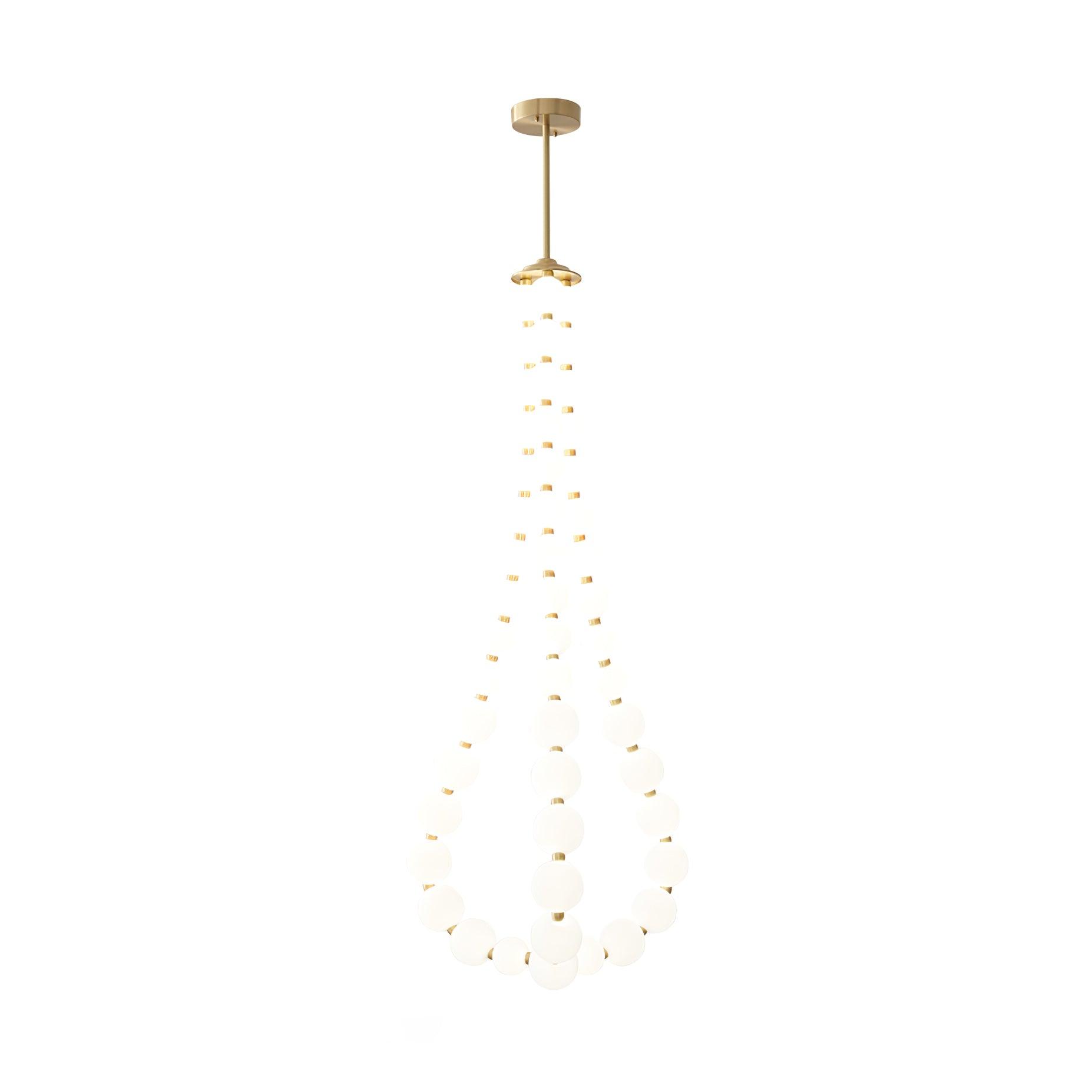 Pearl Modernl Glass Chandelier - Letslighting