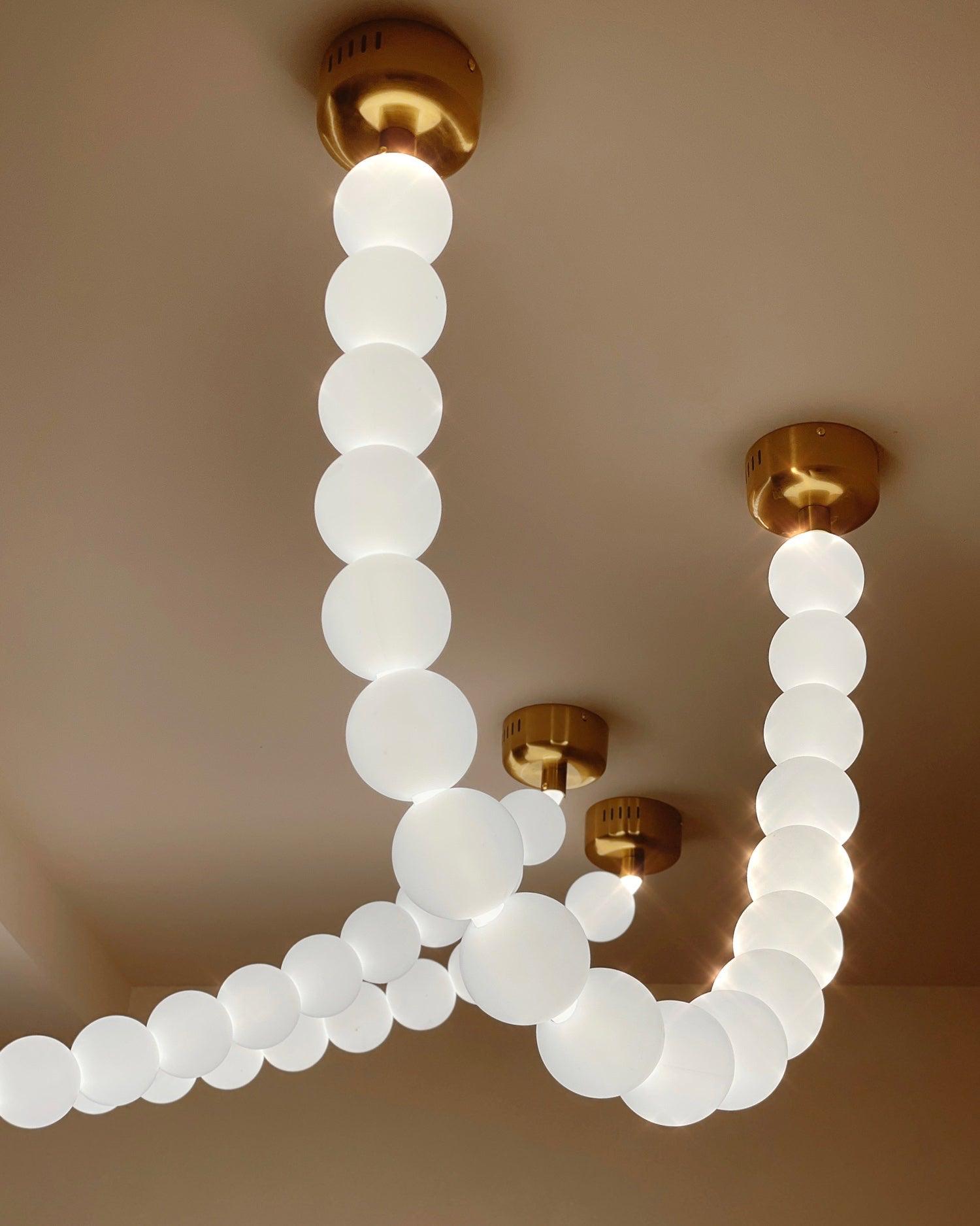 Petal Chandelier Luxurious Pearl Necklace - Letslighting