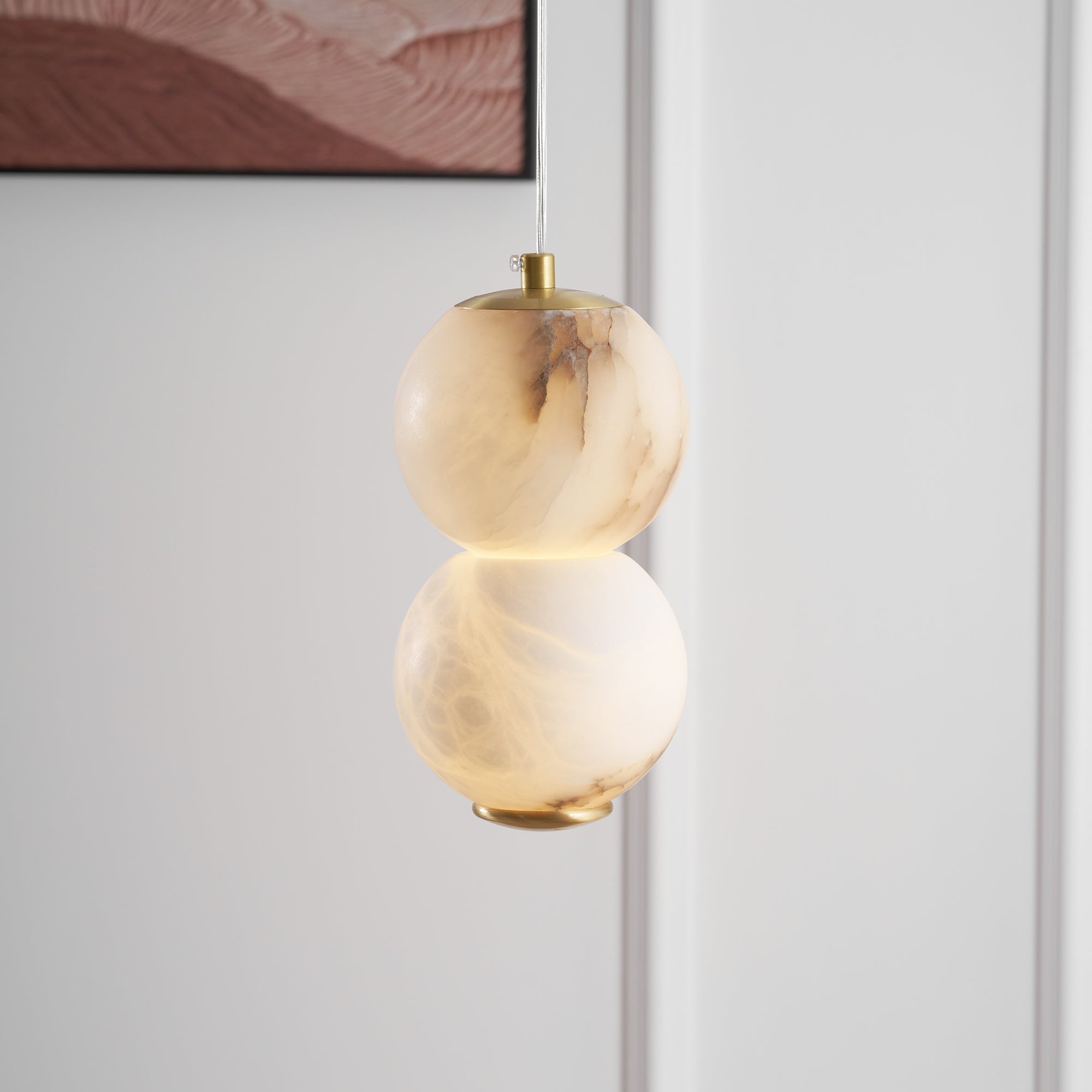 Ritta Alabaster  Pendant Light Head 2 /3/4