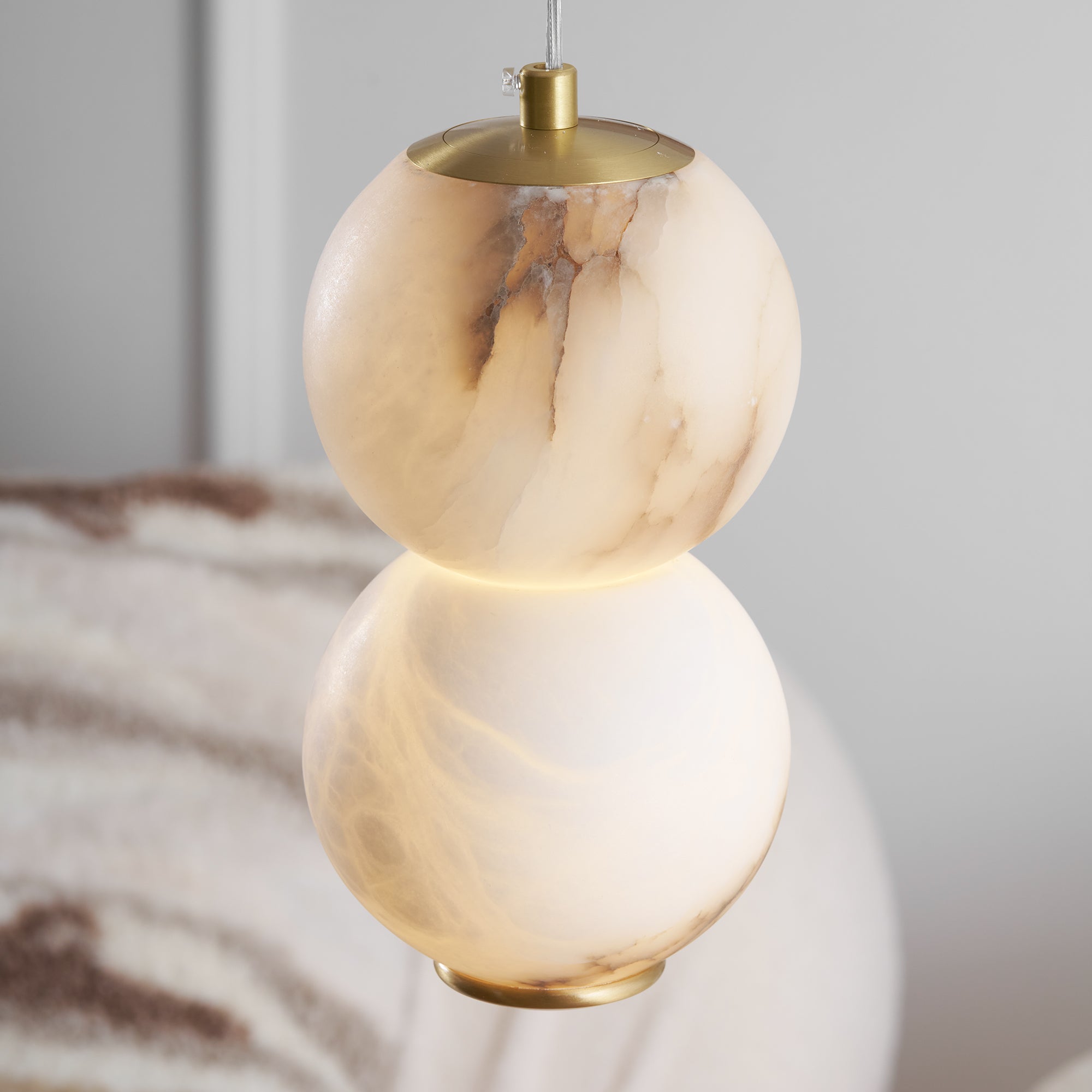 Ritta Alabaster  Pendant Light Head 2 /3/4