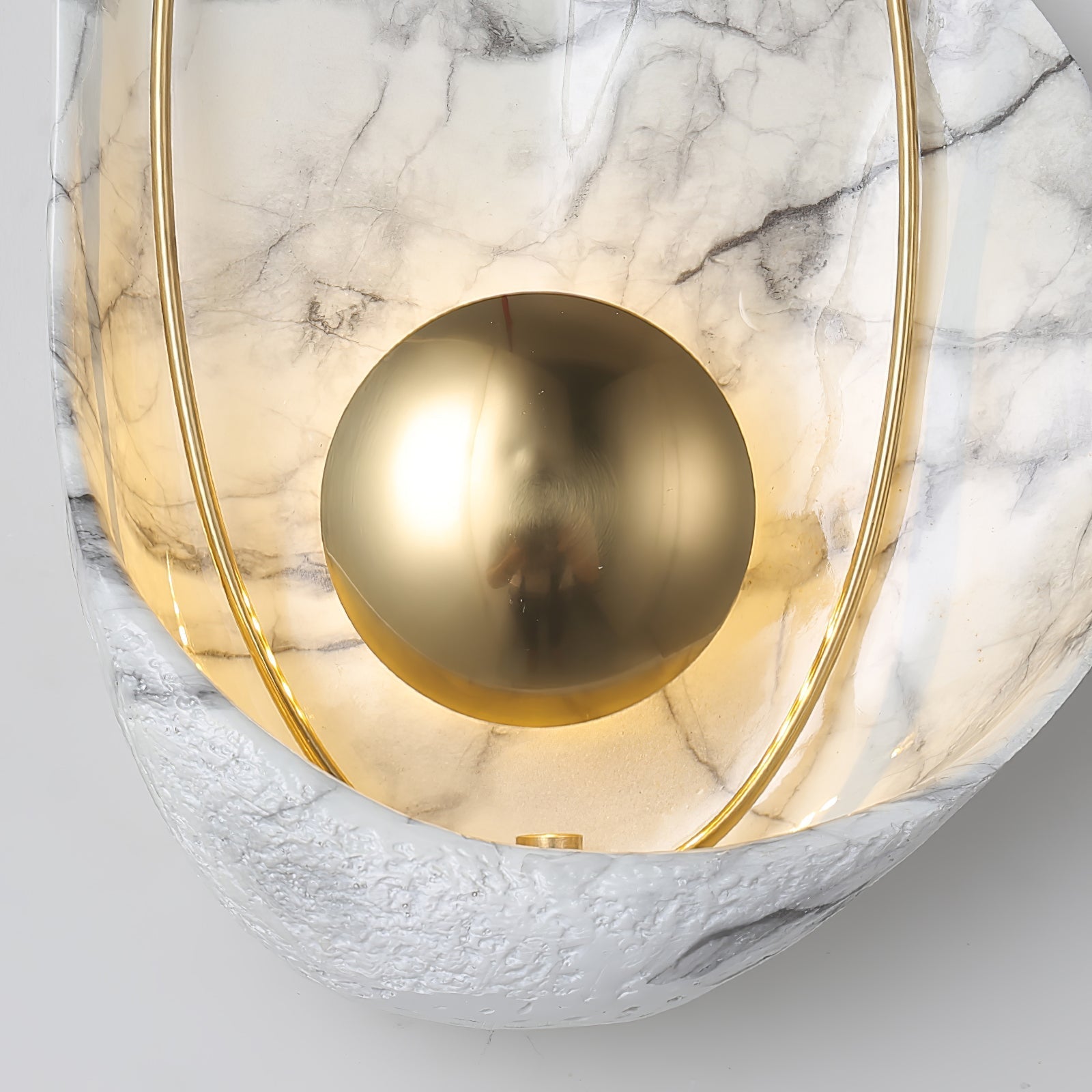 Vethaora Premium Nordic Art Pearl Resin Wall Lamp - Letslighting