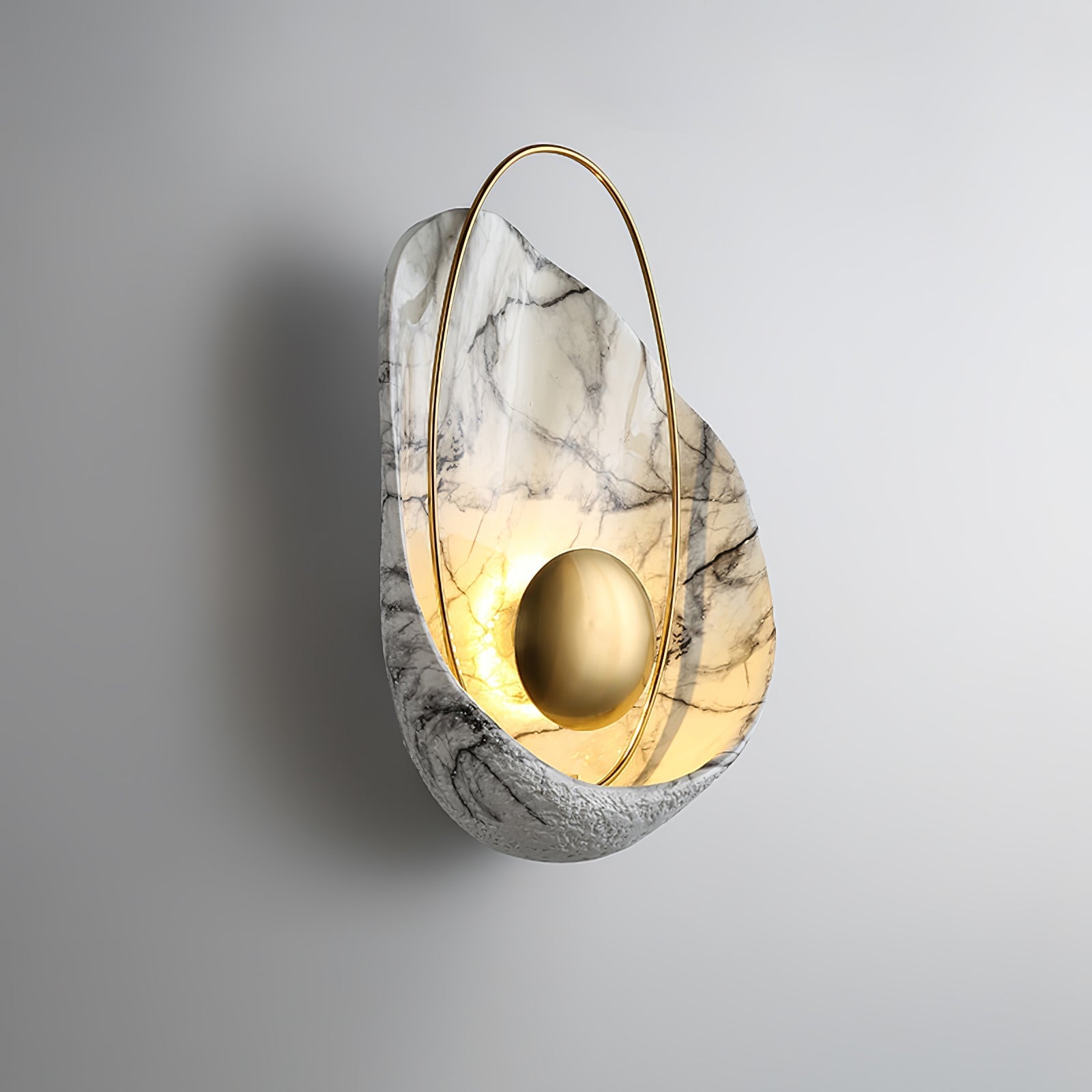 Vethaora Premium Nordic Art Pearl Resin Wall Lamp - Letslighting