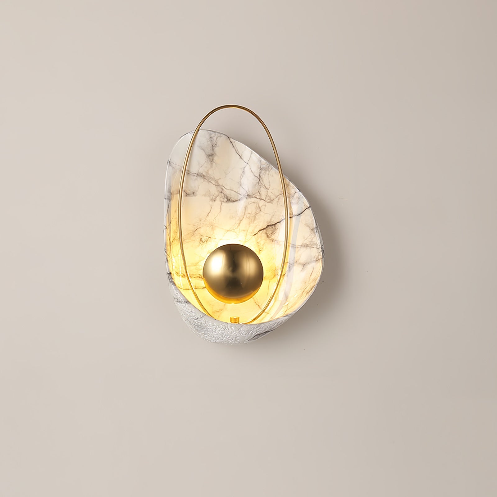 Vethaora Premium Nordic Art Pearl Resin Wall Lamp - Letslighting