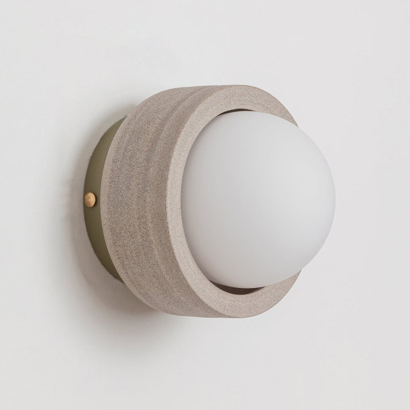 Carinor Modern Minimalist Travertine Wall Lamp - Letslighting