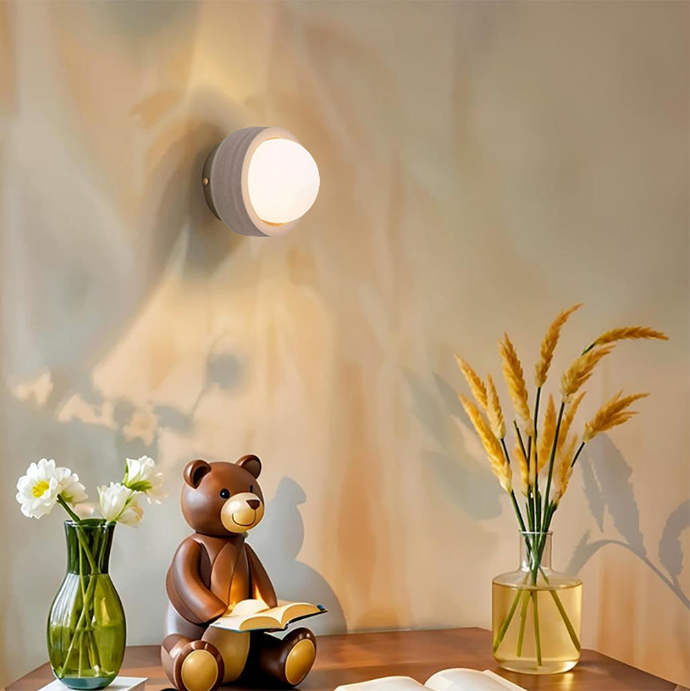 Carinor Modern Minimalist Travertine Wall Lamp - Letslighting