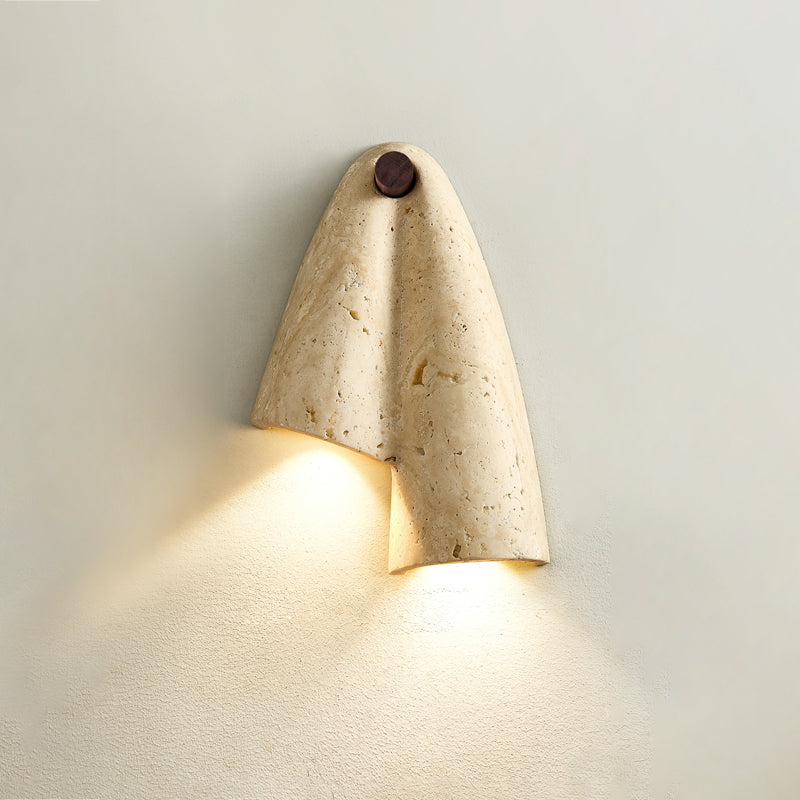 Vidoros Modern Minimalist Travertine Wall Lamp - Letslighting