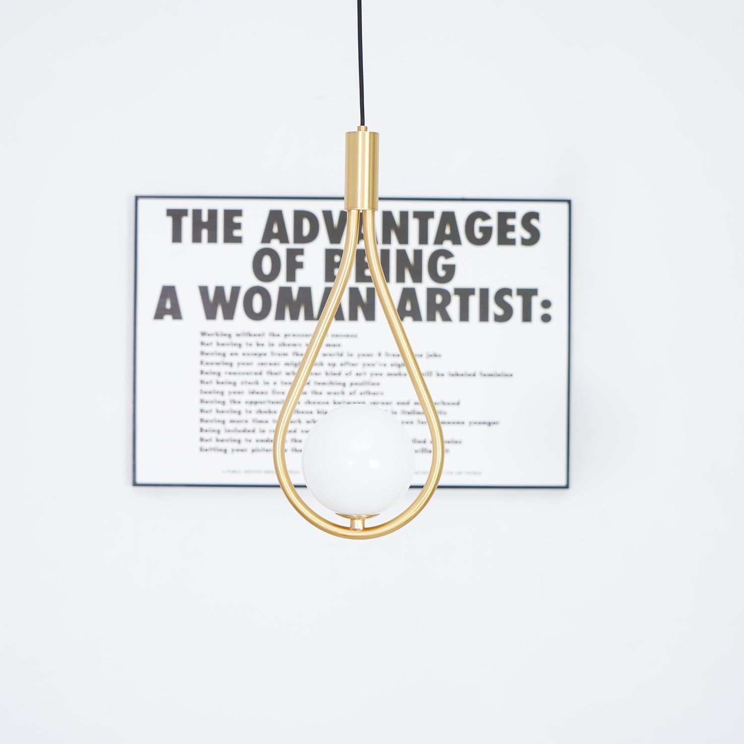 Droplet Modern Brass Pendant Light - Letslighting
