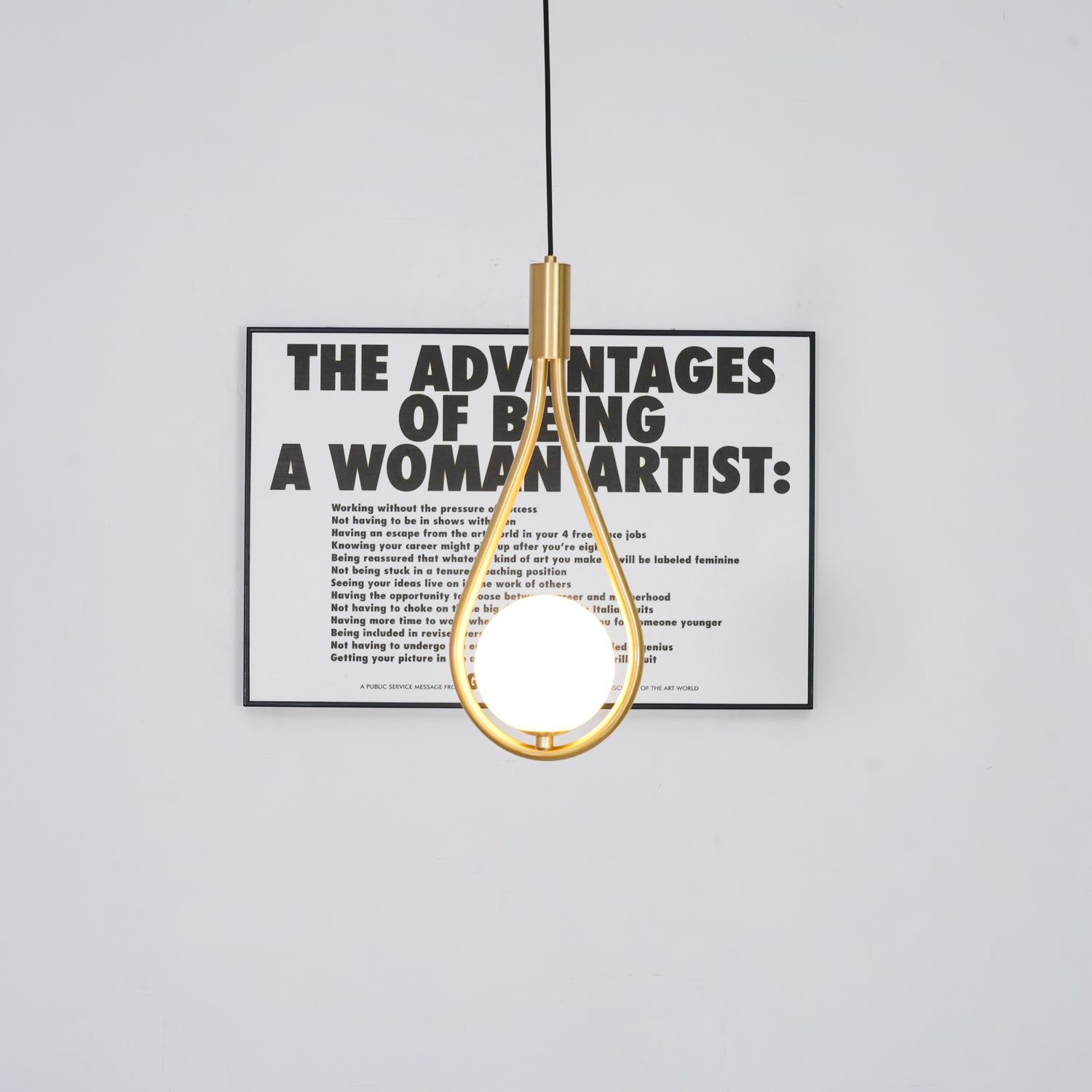 Droplet Modern Brass Pendant Light - Letslighting