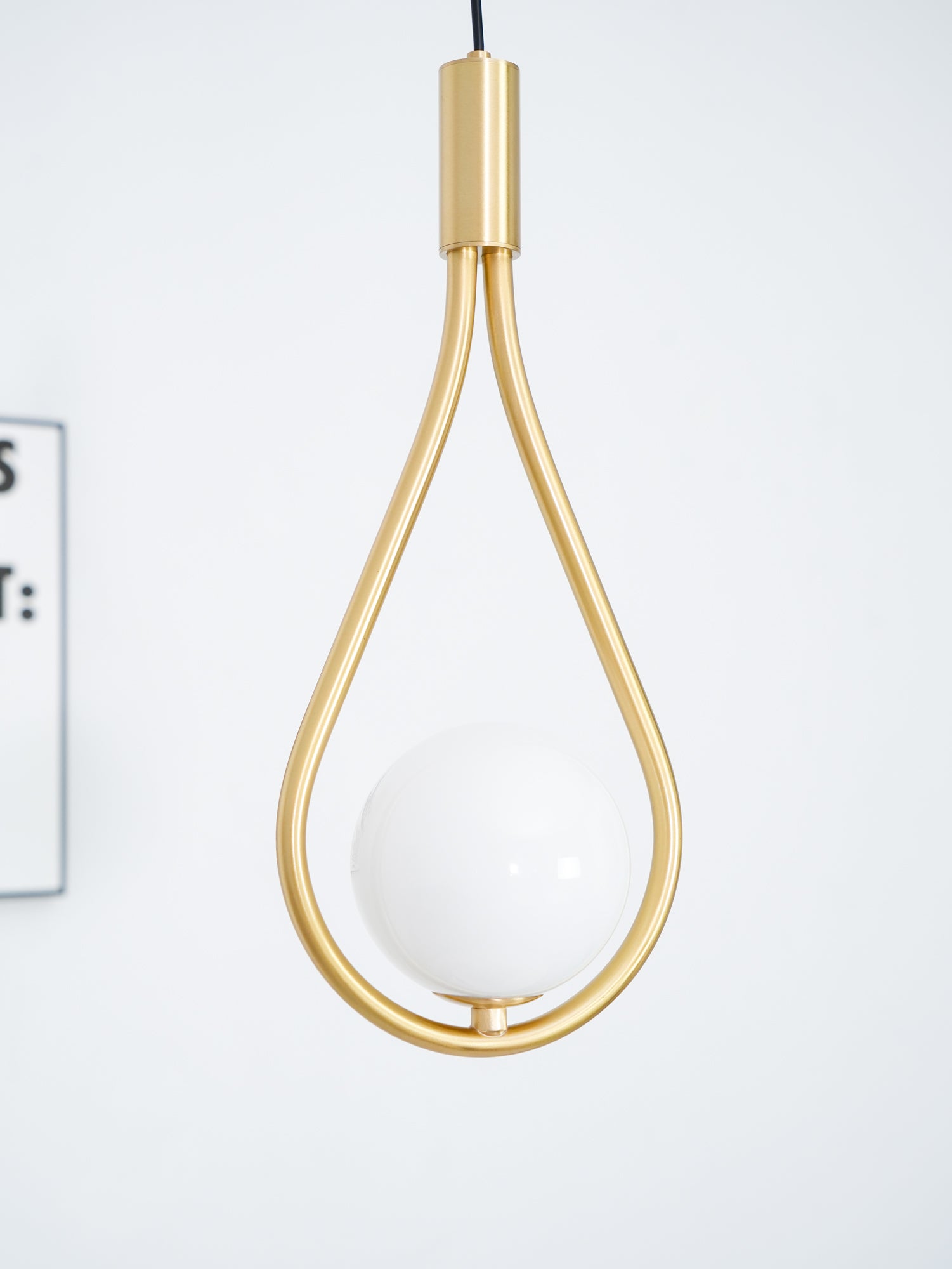 Droplet Modern Brass Pendant Light - Letslighting