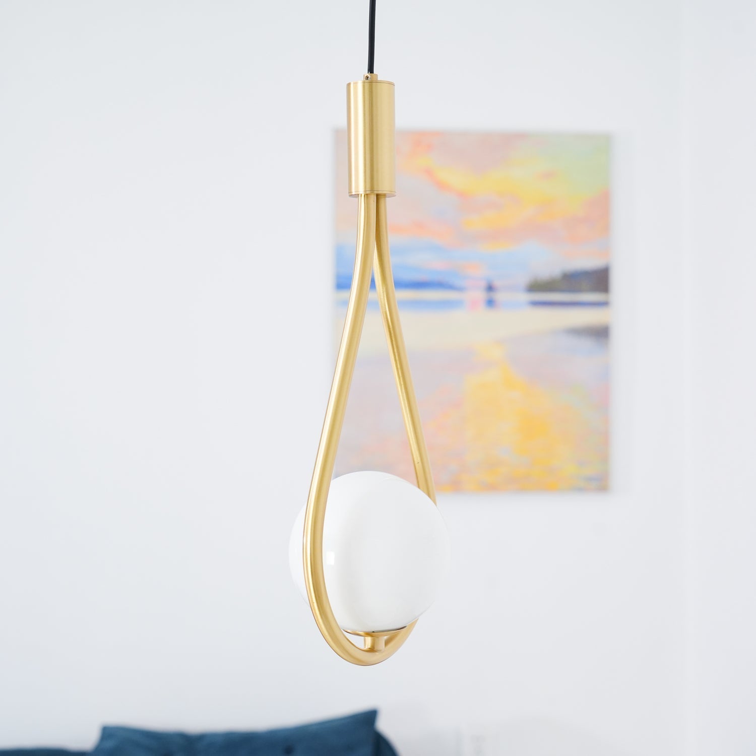 Droplet Modern Brass Pendant Light - Letslighting