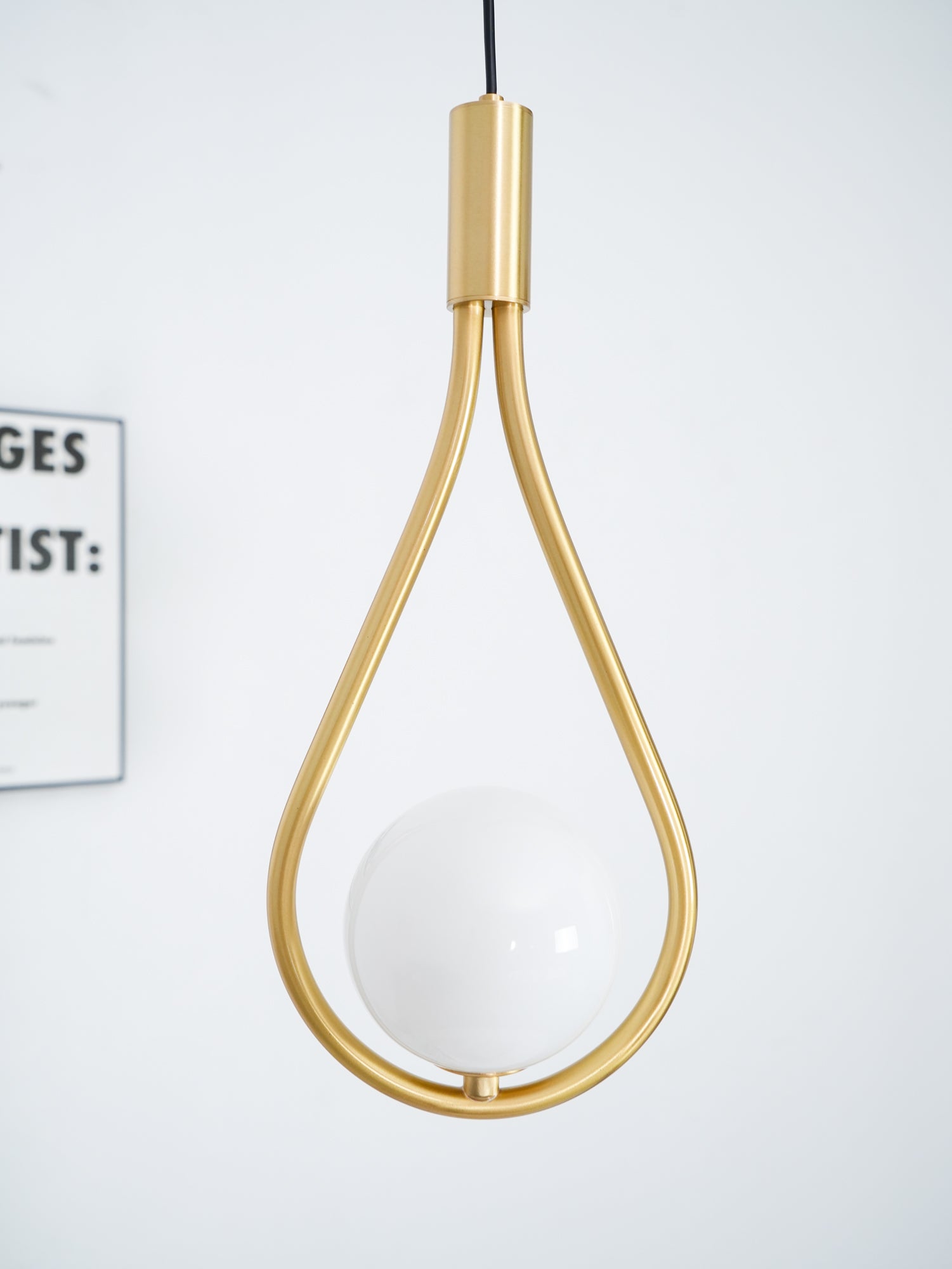 Droplet Modern Brass Pendant Light - Letslighting