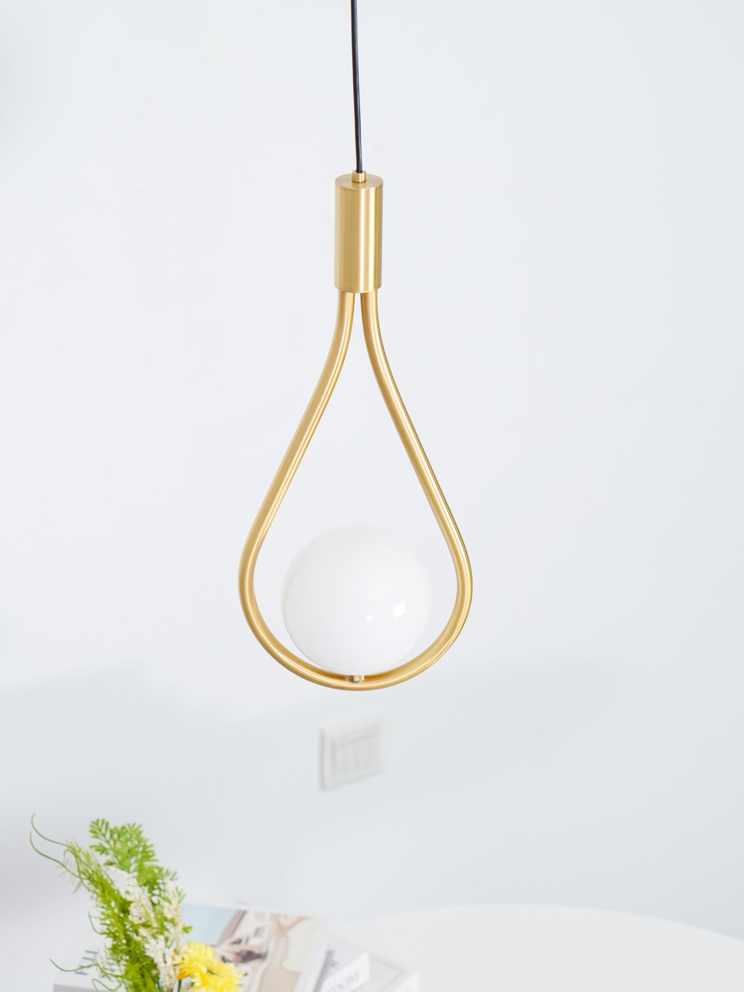 Droplet Modern Brass Pendant Light - Letslighting