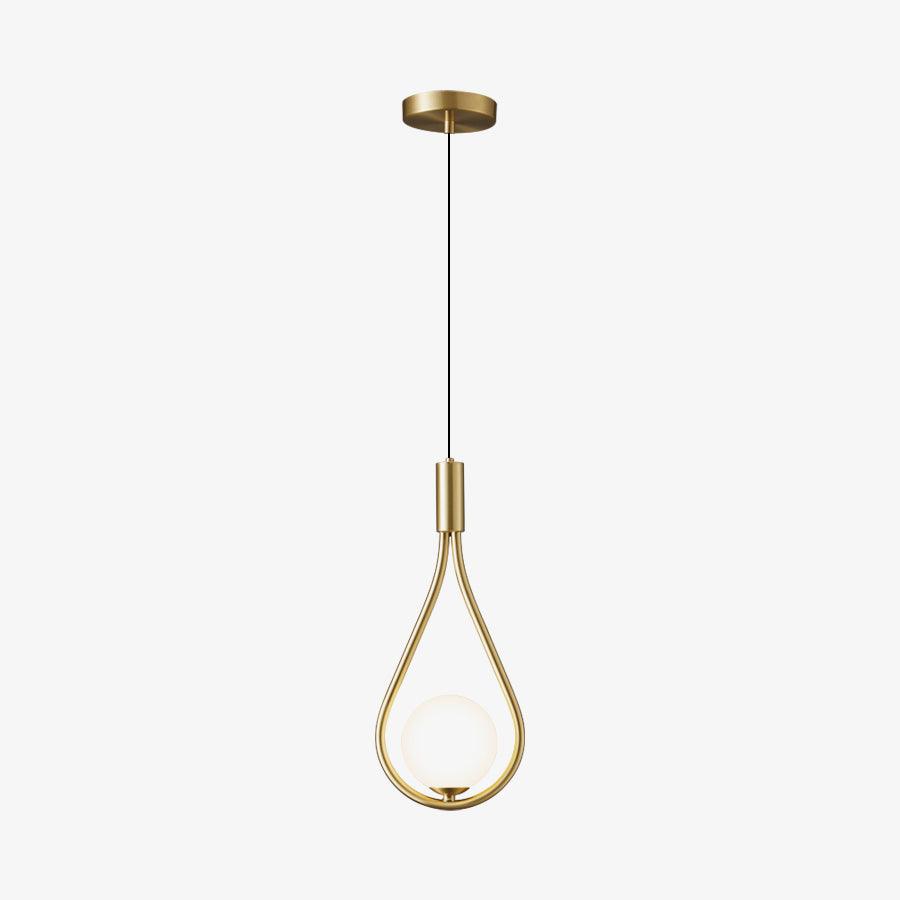 Droplet Modern Brass Pendant Light - Letslighting