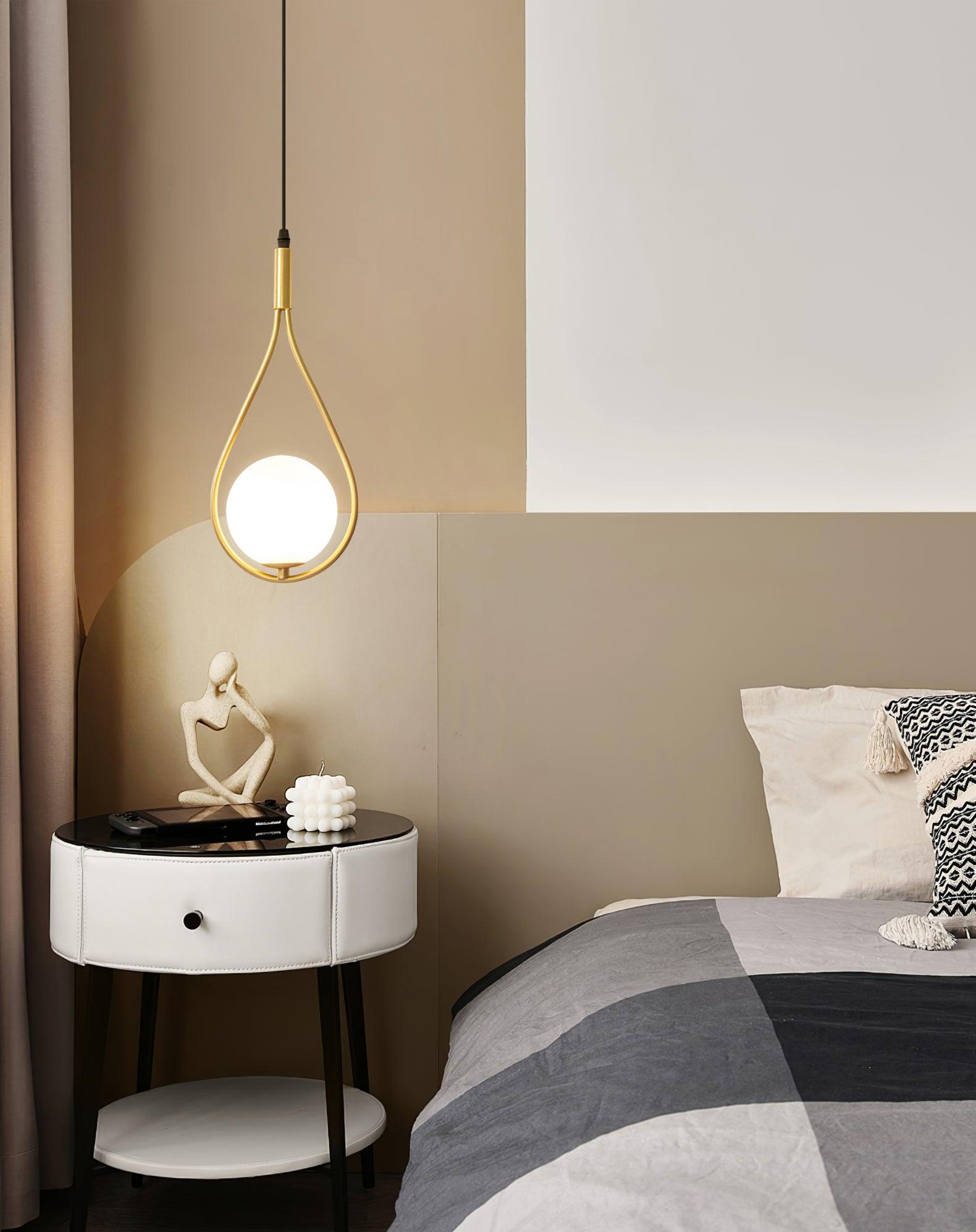 Droplet Modern Brass Pendant Light - Letslighting