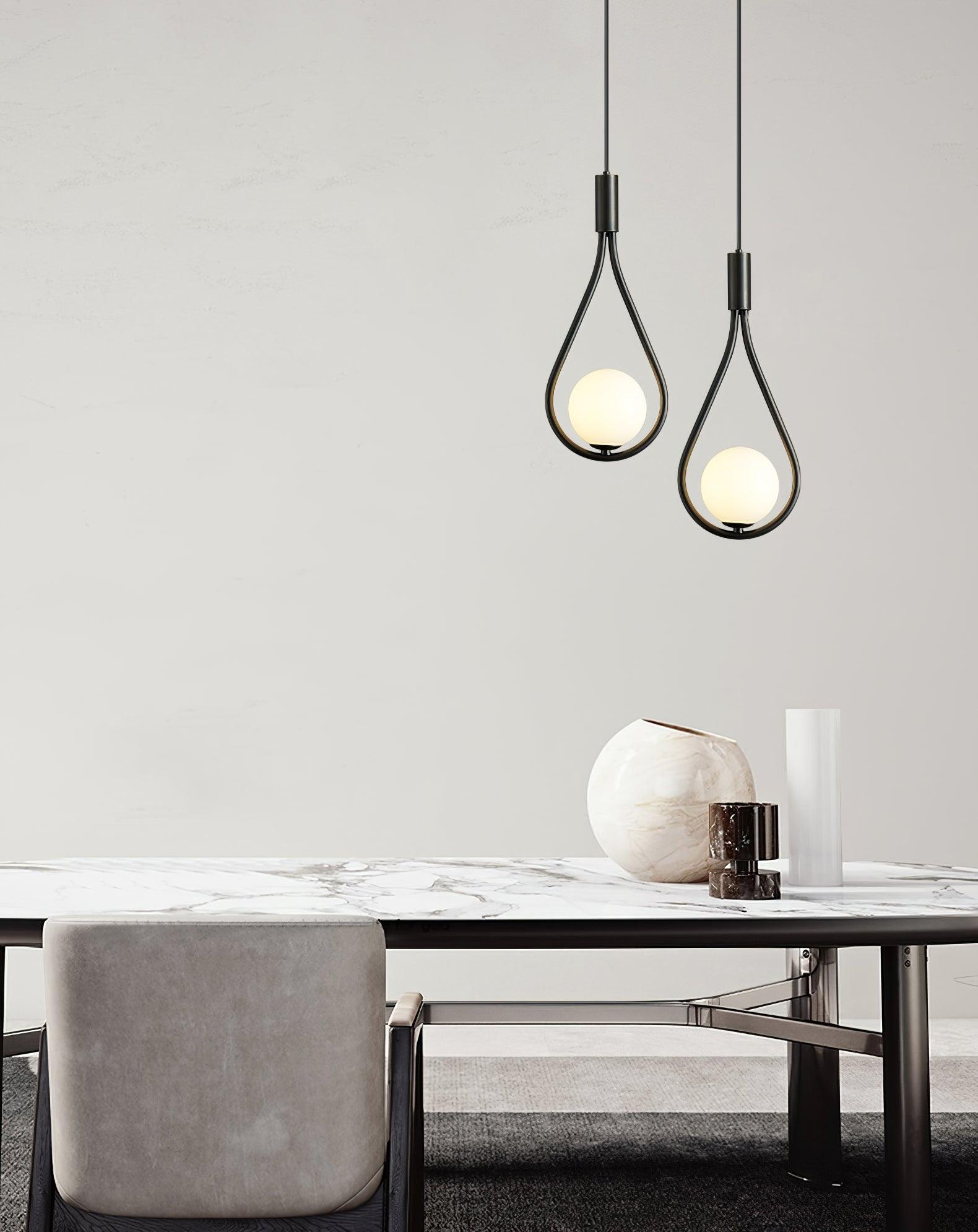 Droplet Modern Brass Pendant Light - Letslighting